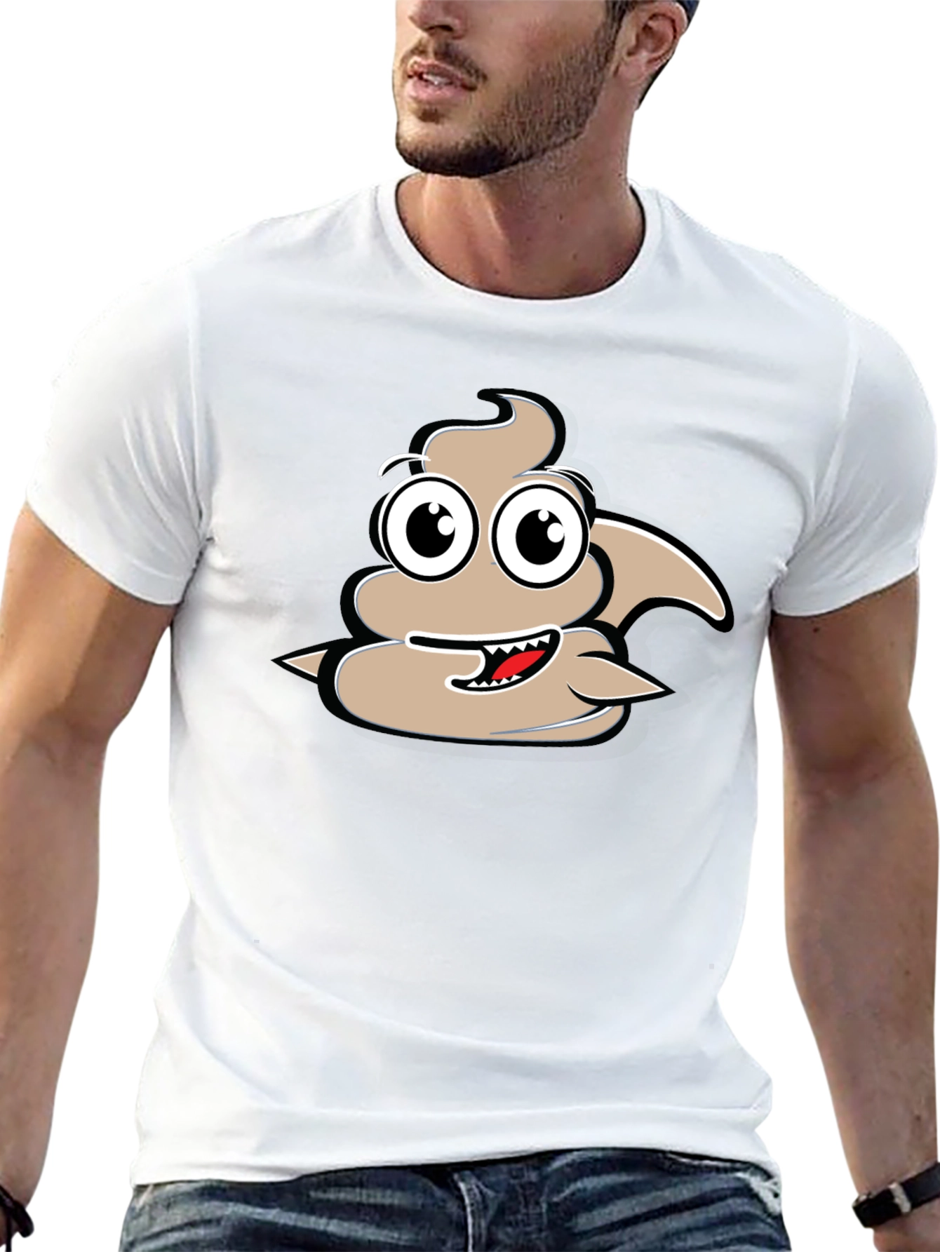 Funny Poop Emoji T-Shirt - Express Yourself!