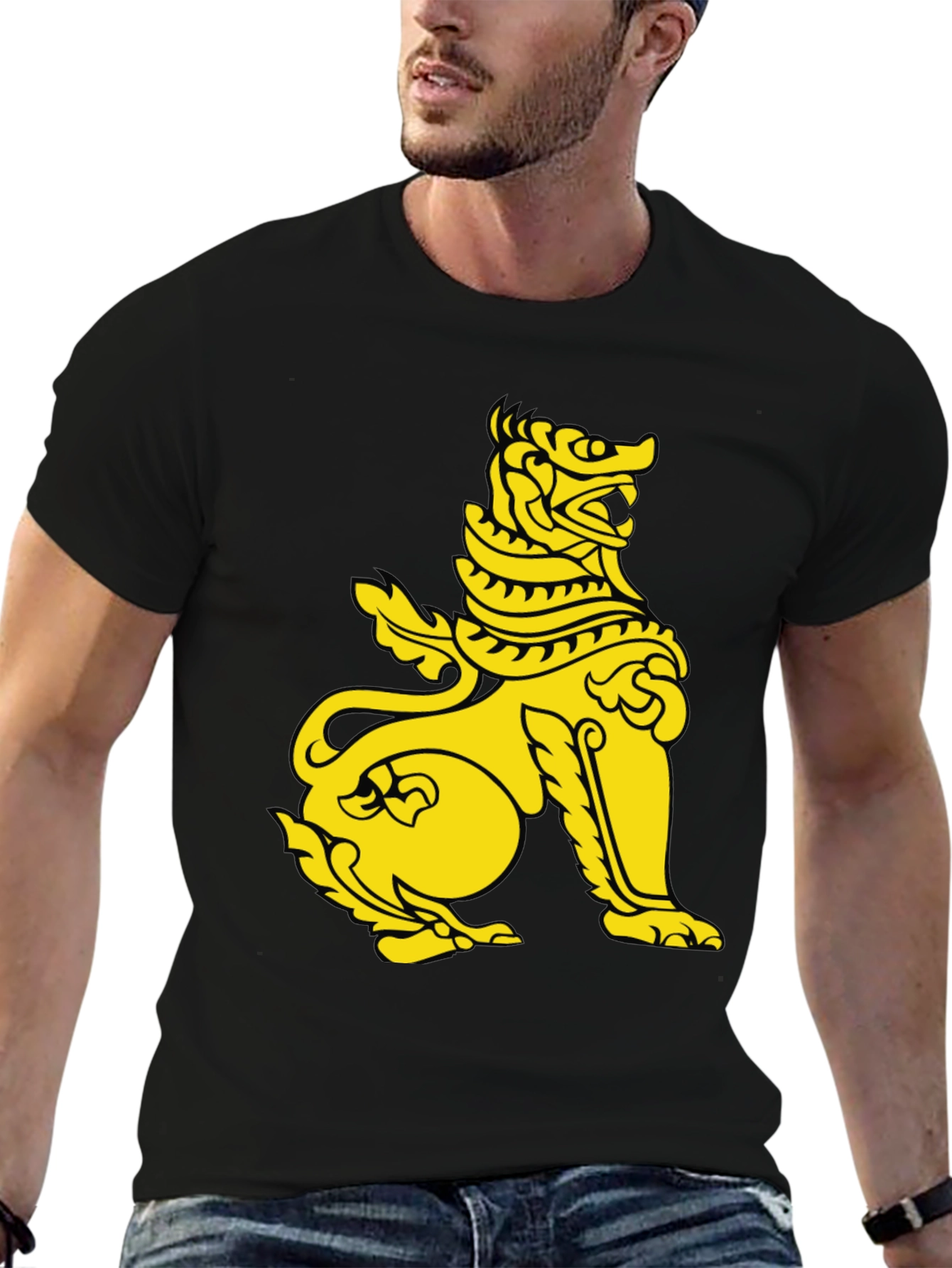 Bold Lion Graphic Tee - Statement Style