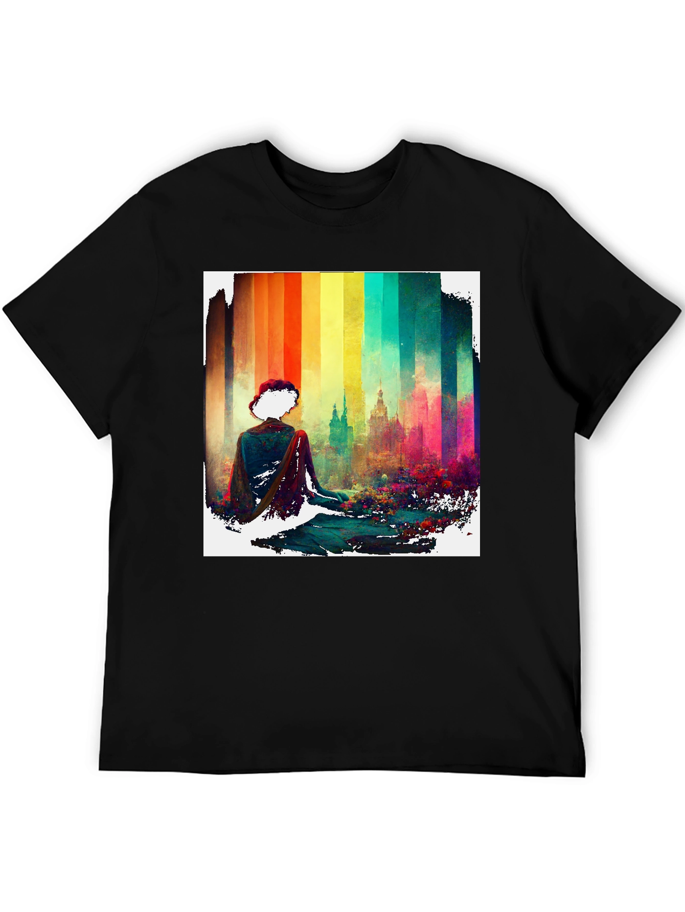 Colorful Cityscape Tee