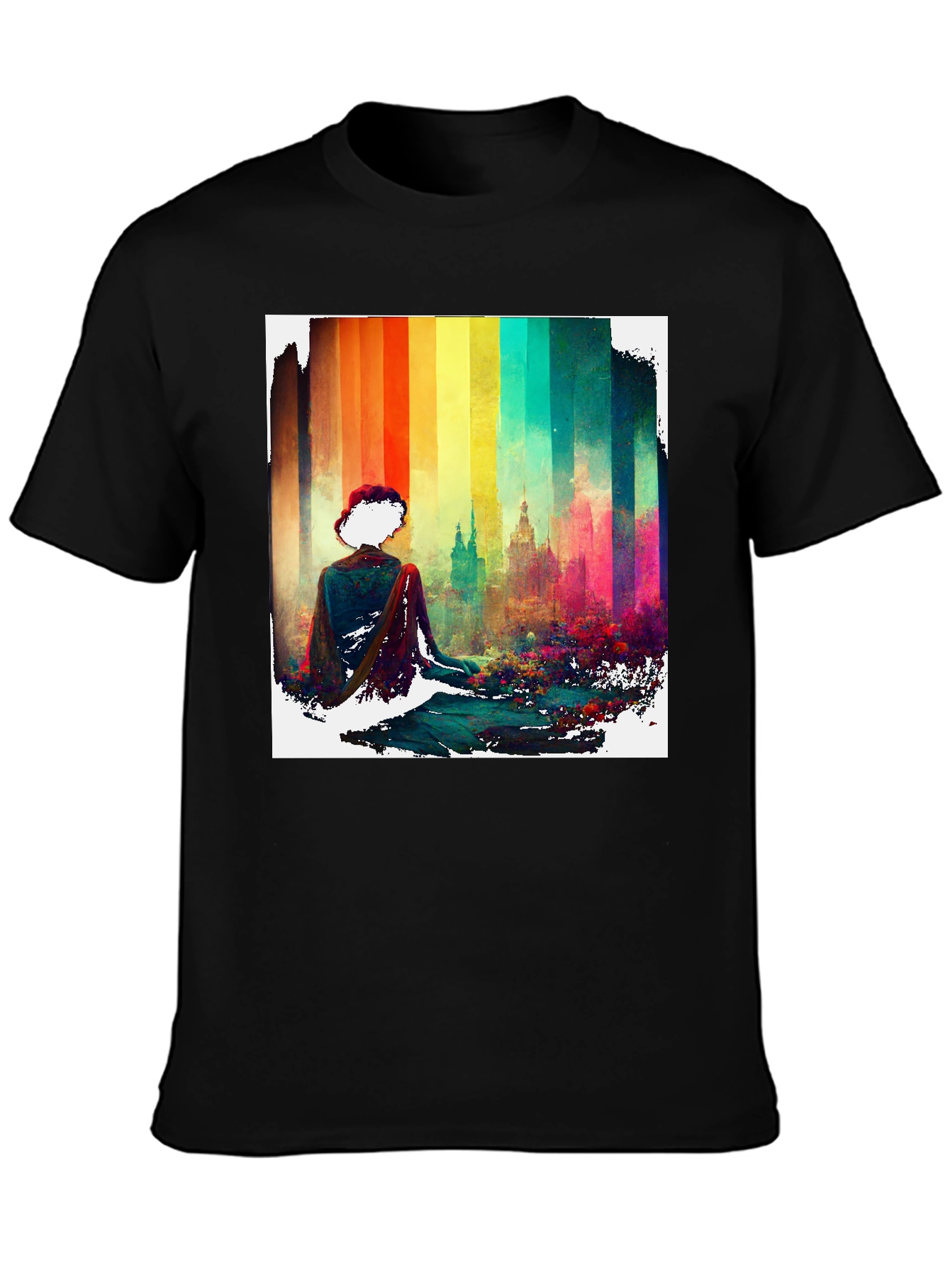 Colorful Cityscape Tee