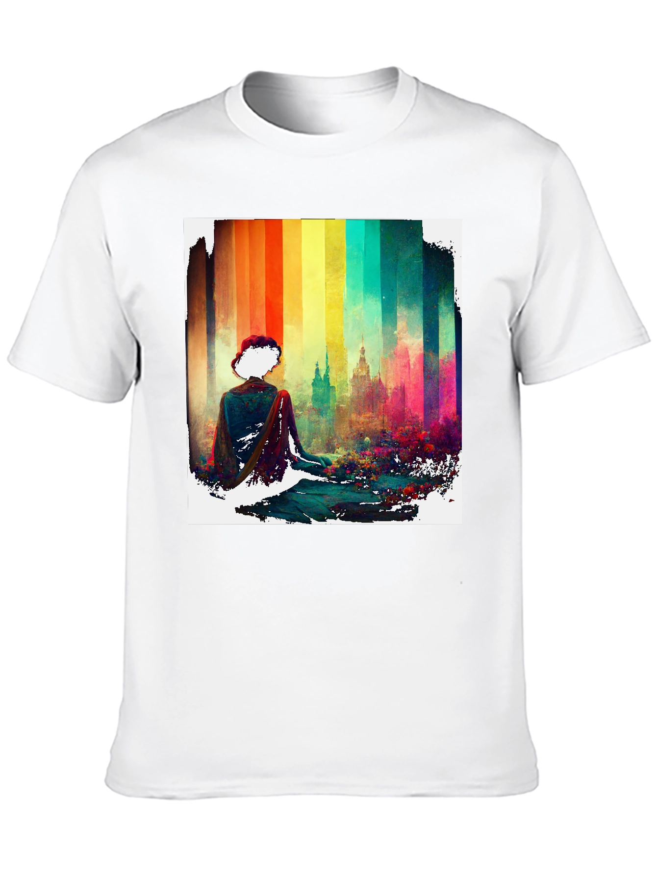 Colorful Cityscape Tee