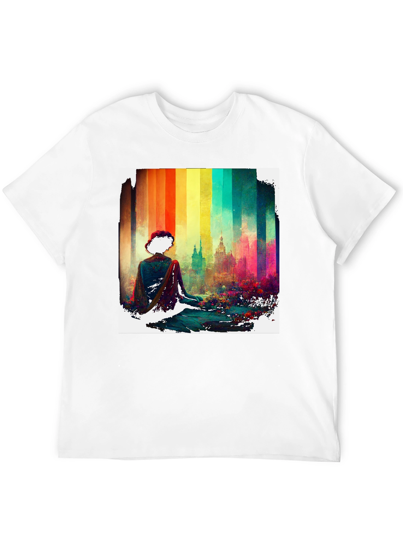 Colorful Cityscape Tee