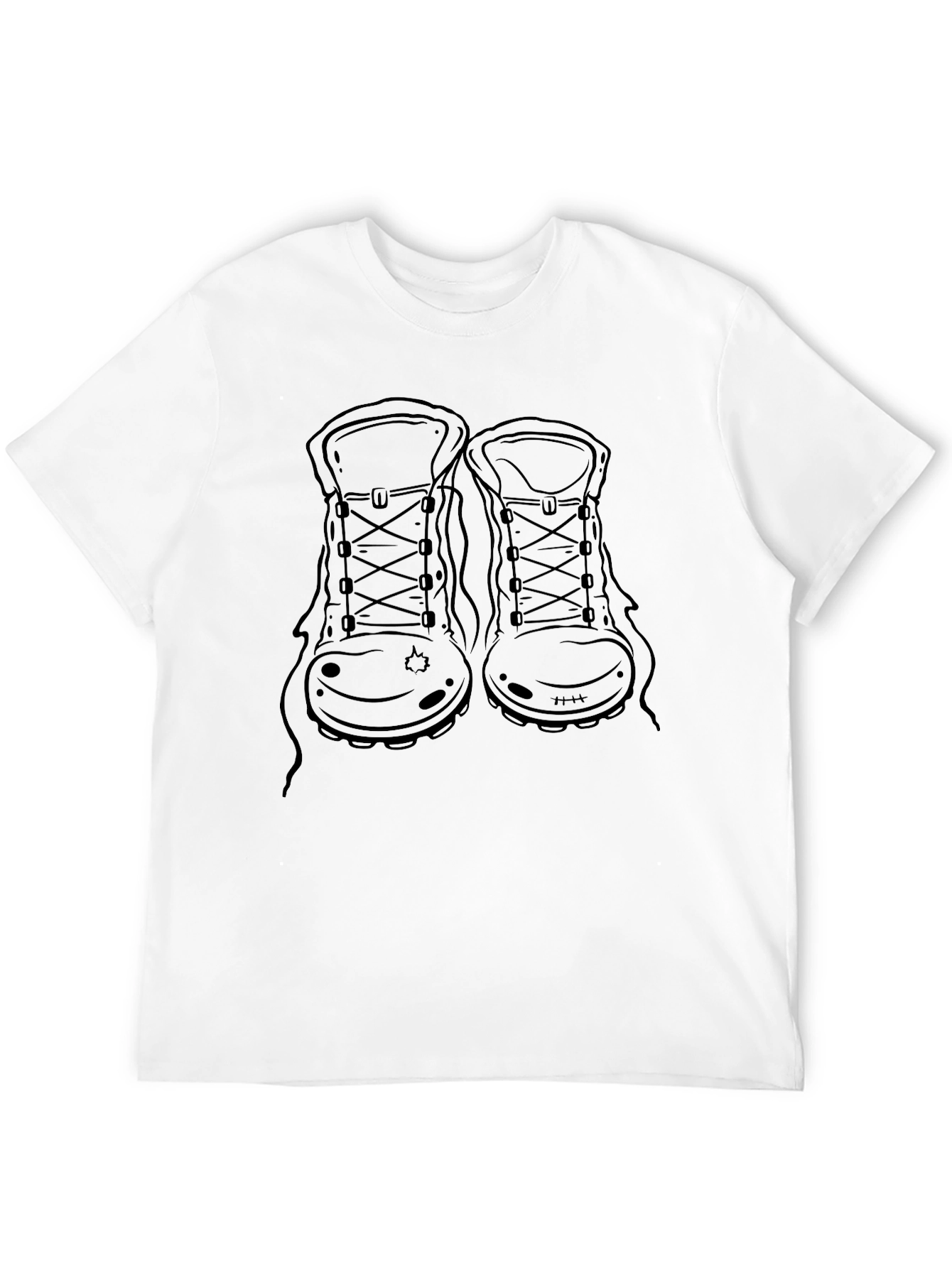 Hiking Boots Graphic Tee - Adventure Awaits!