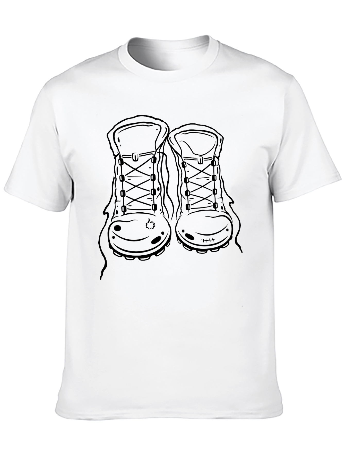 Hiking Boots Graphic Tee - Adventure Awaits!