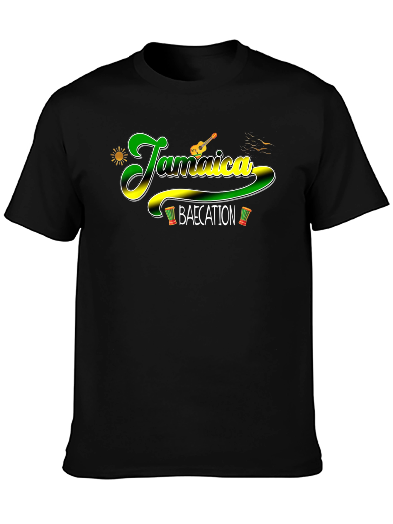 Jamaica Bae-cation Graphic T-Shirt