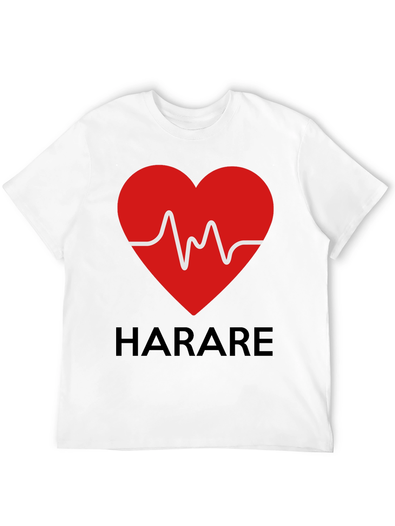 Harare Heartbeat T-Shirt - City Pride Tee