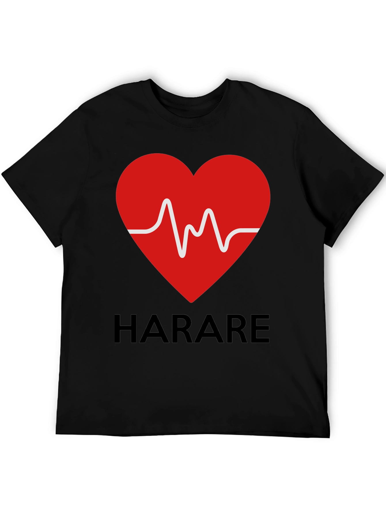 Harare Heartbeat T-Shirt - City Pride Tee