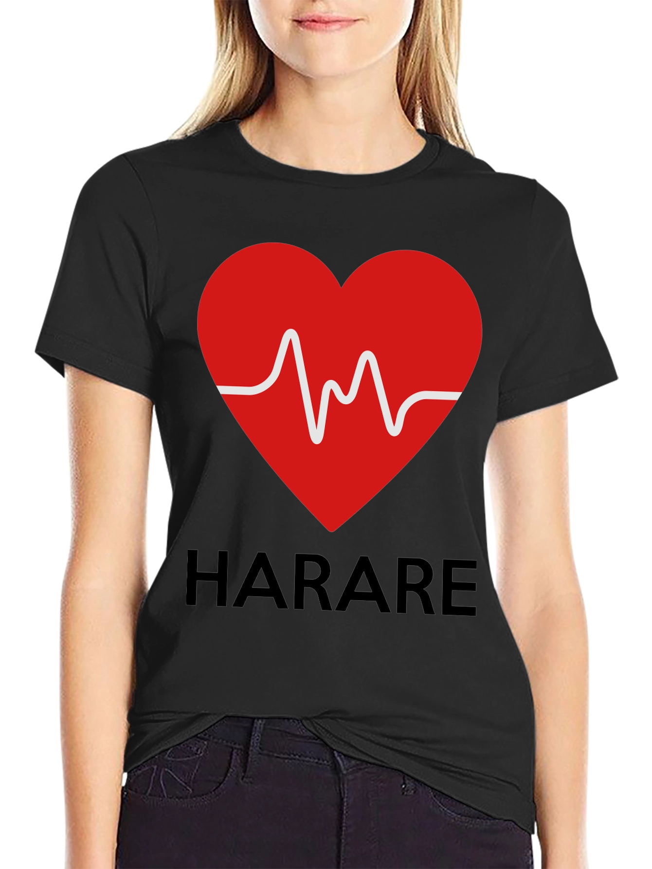 Harare Heartbeat T-Shirt - City Pride Tee
