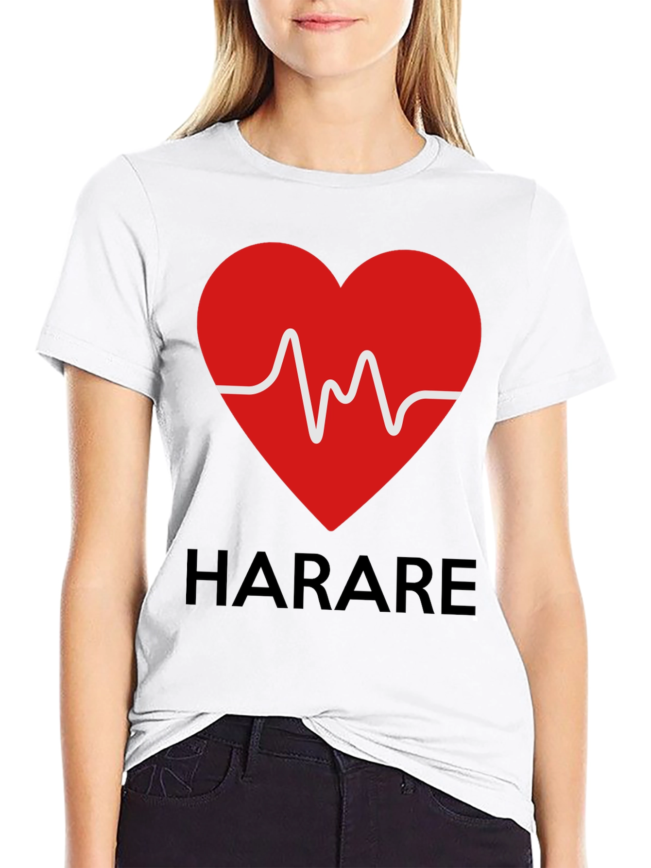 Harare Heartbeat T-Shirt - City Pride Tee