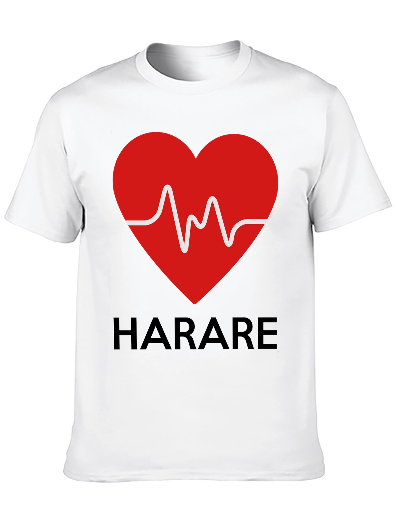 Harare Heartbeat T-Shirt - City Pride Tee