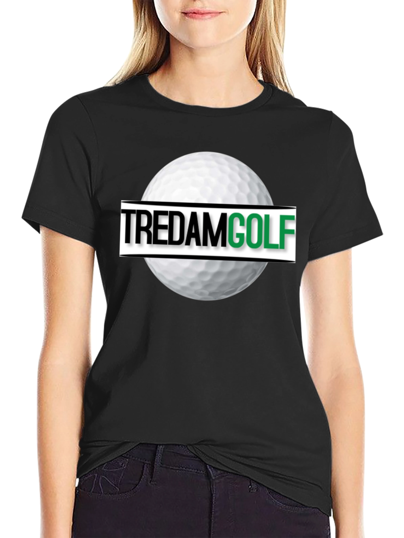 Tredam Golf Tee - Classic Golf Ball Design Shirt