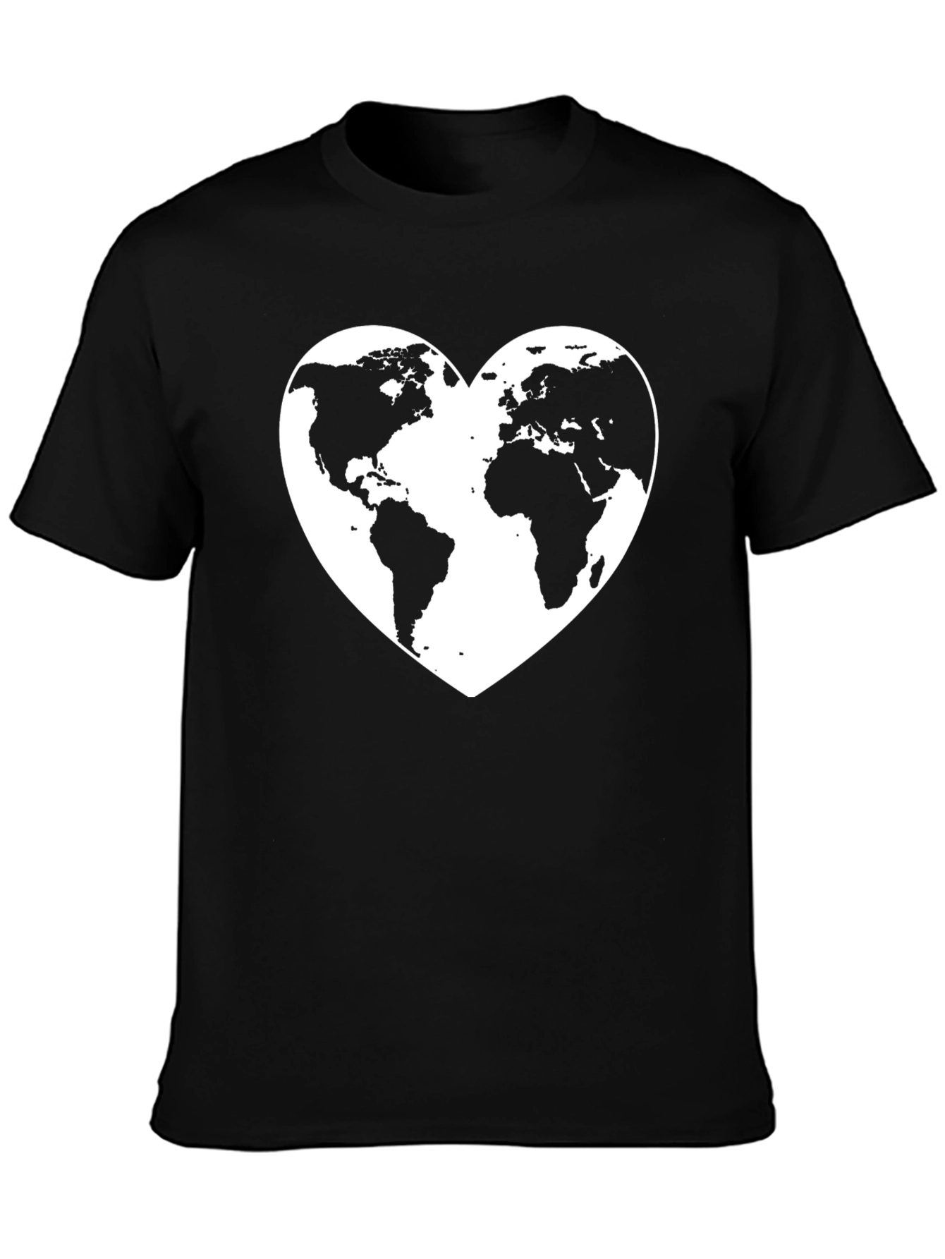 World Heart T-Shirt - Love Our Planet Tee