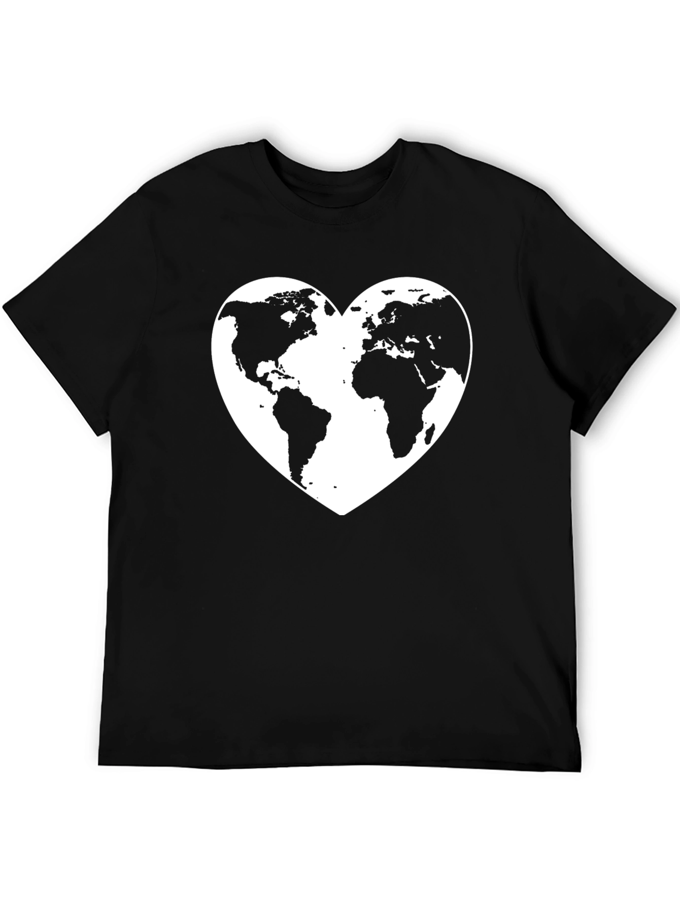 World Heart T-Shirt - Love Our Planet Tee