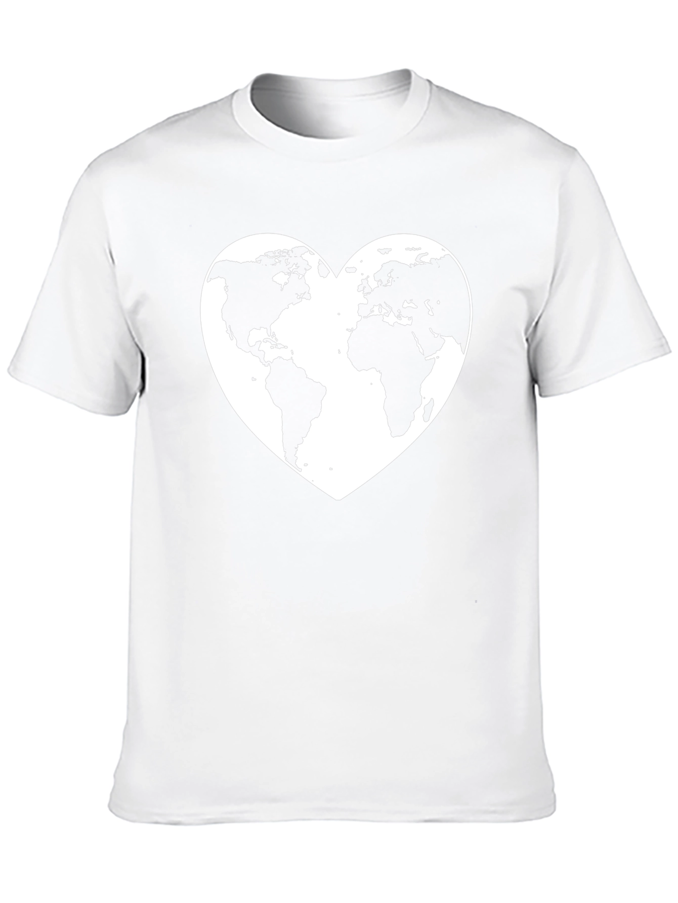 World Heart T-Shirt - Love Our Planet Tee