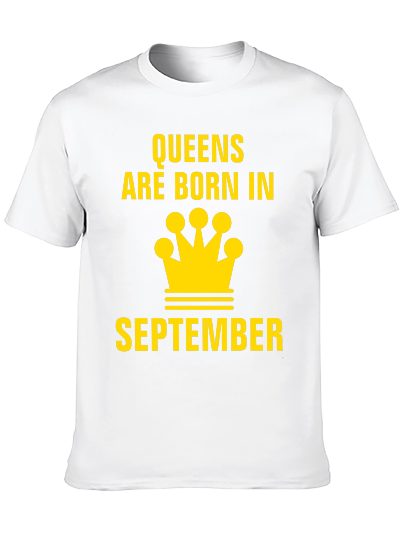Queens Are Born In September T-Shirt