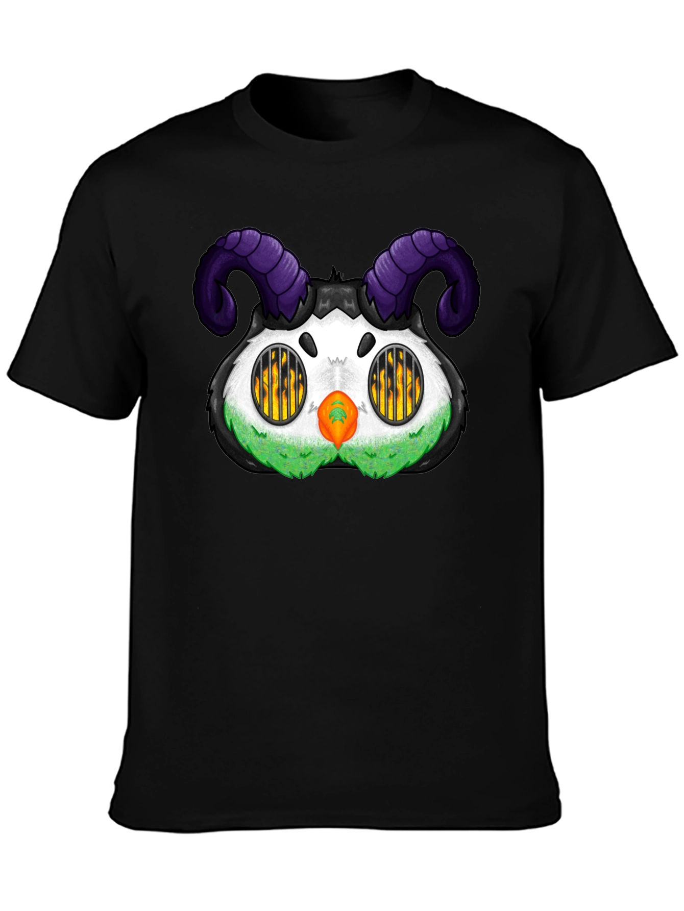 Monster T-Shirt with Horns