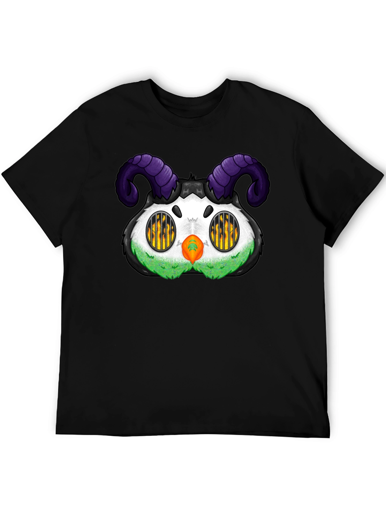 Monster T-Shirt with Horns