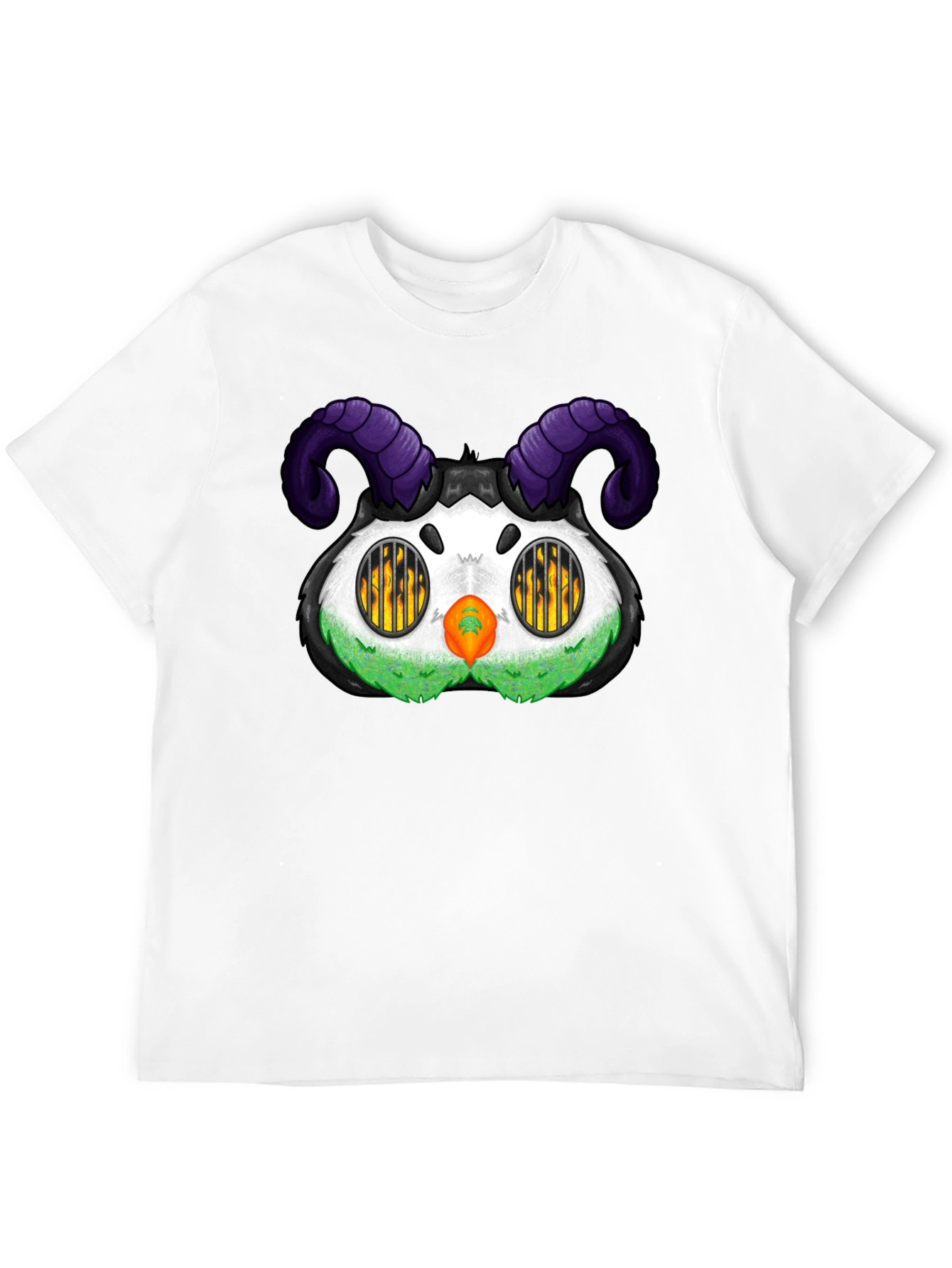 Monster T-Shirt with Horns
