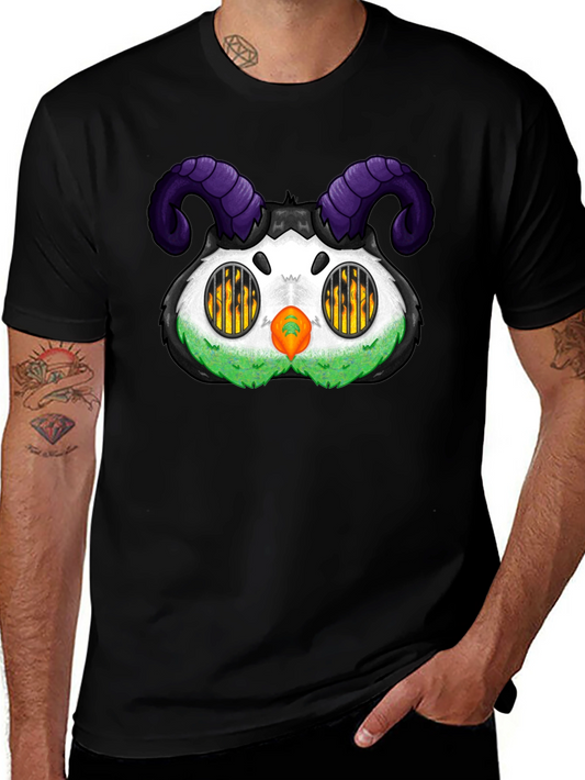 Monster T-Shirt with Horns