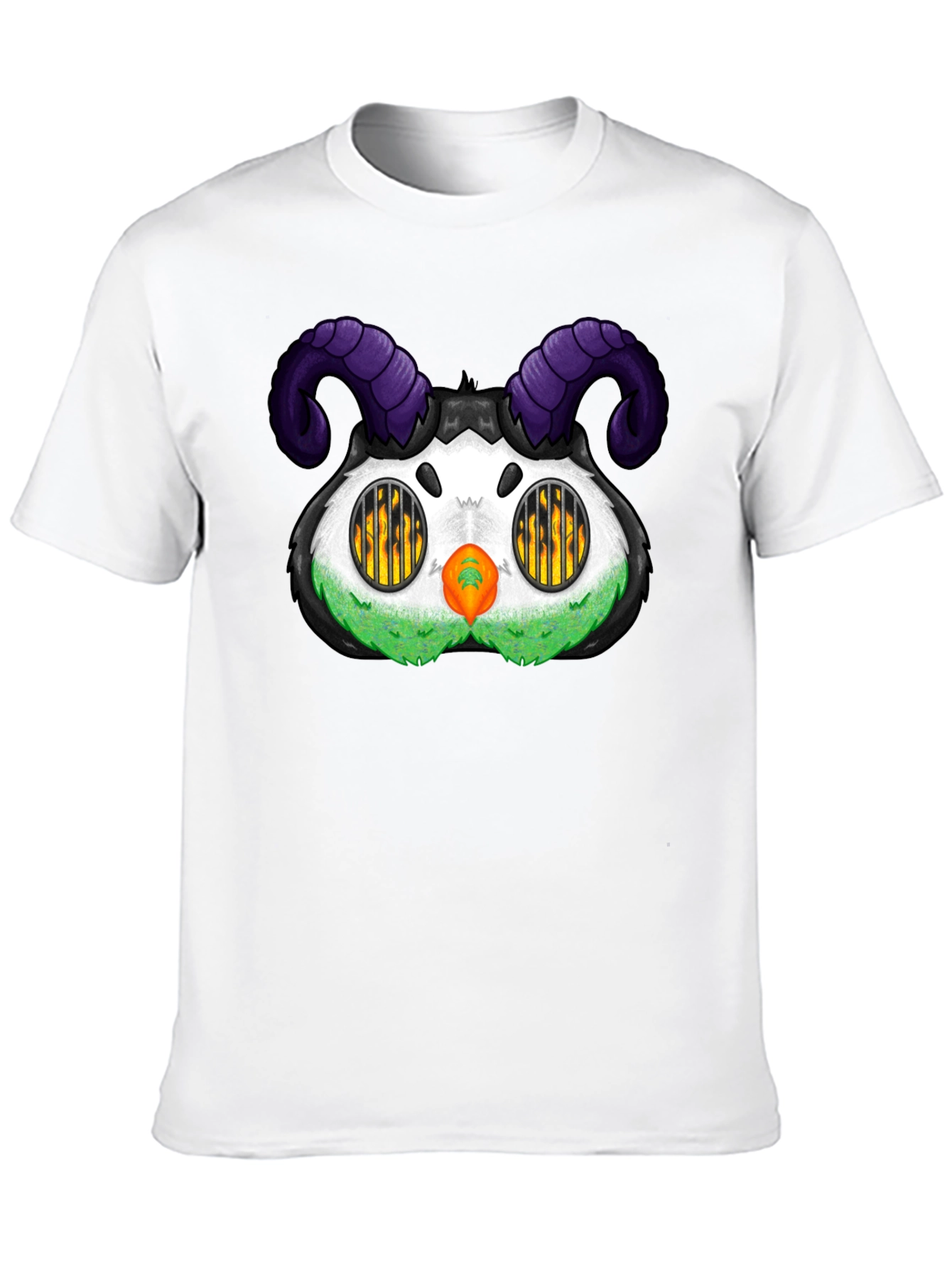 Monster T-Shirt with Horns