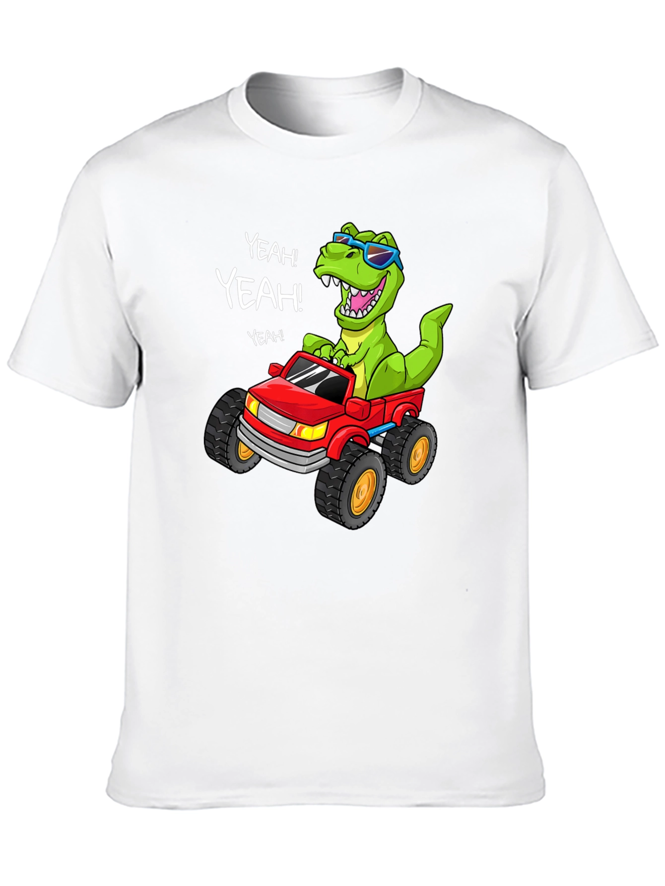 Dino Monster Truck T-Shirt