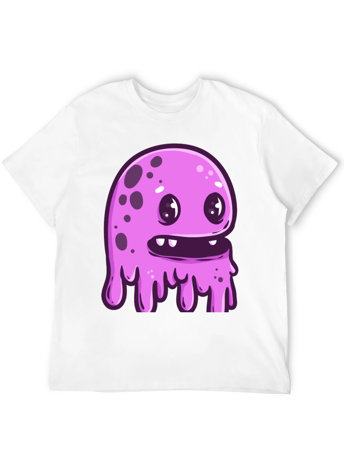 Funky Monster Graphic Black T-Shirt