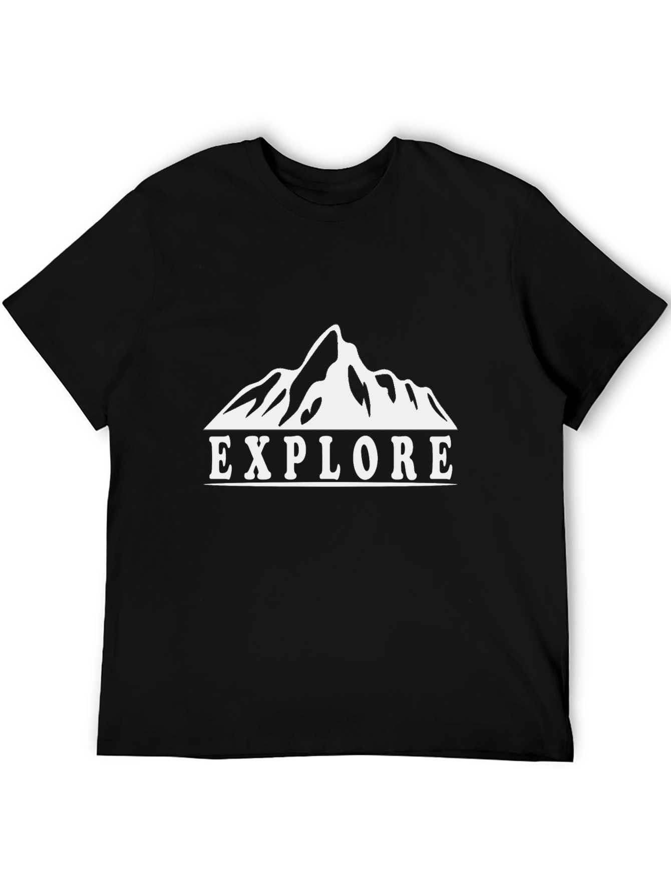 Explore Graphic Tee - Mountain Adventure Shirt