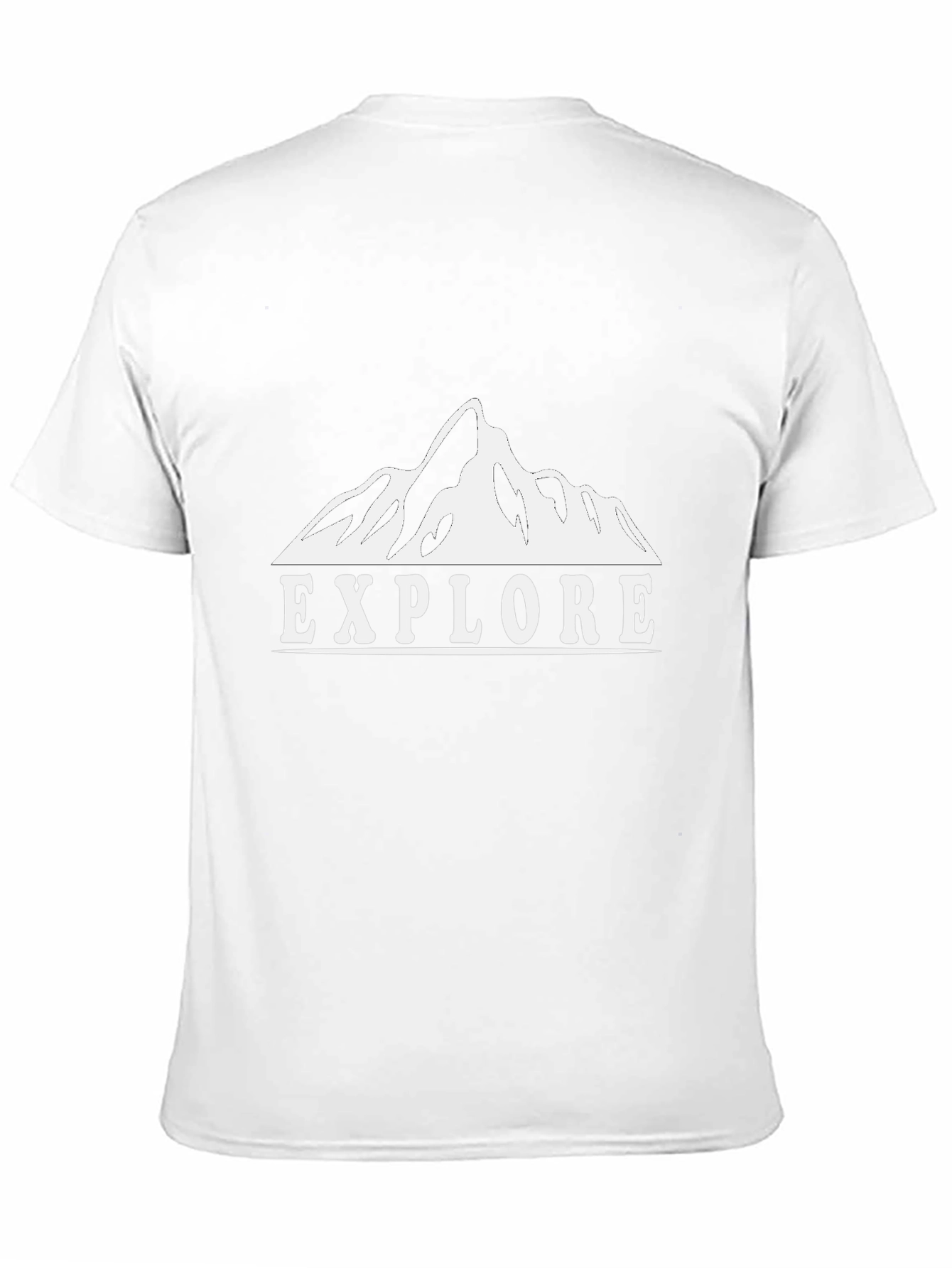 Explore Graphic Tee - Mountain Adventure Shirt
