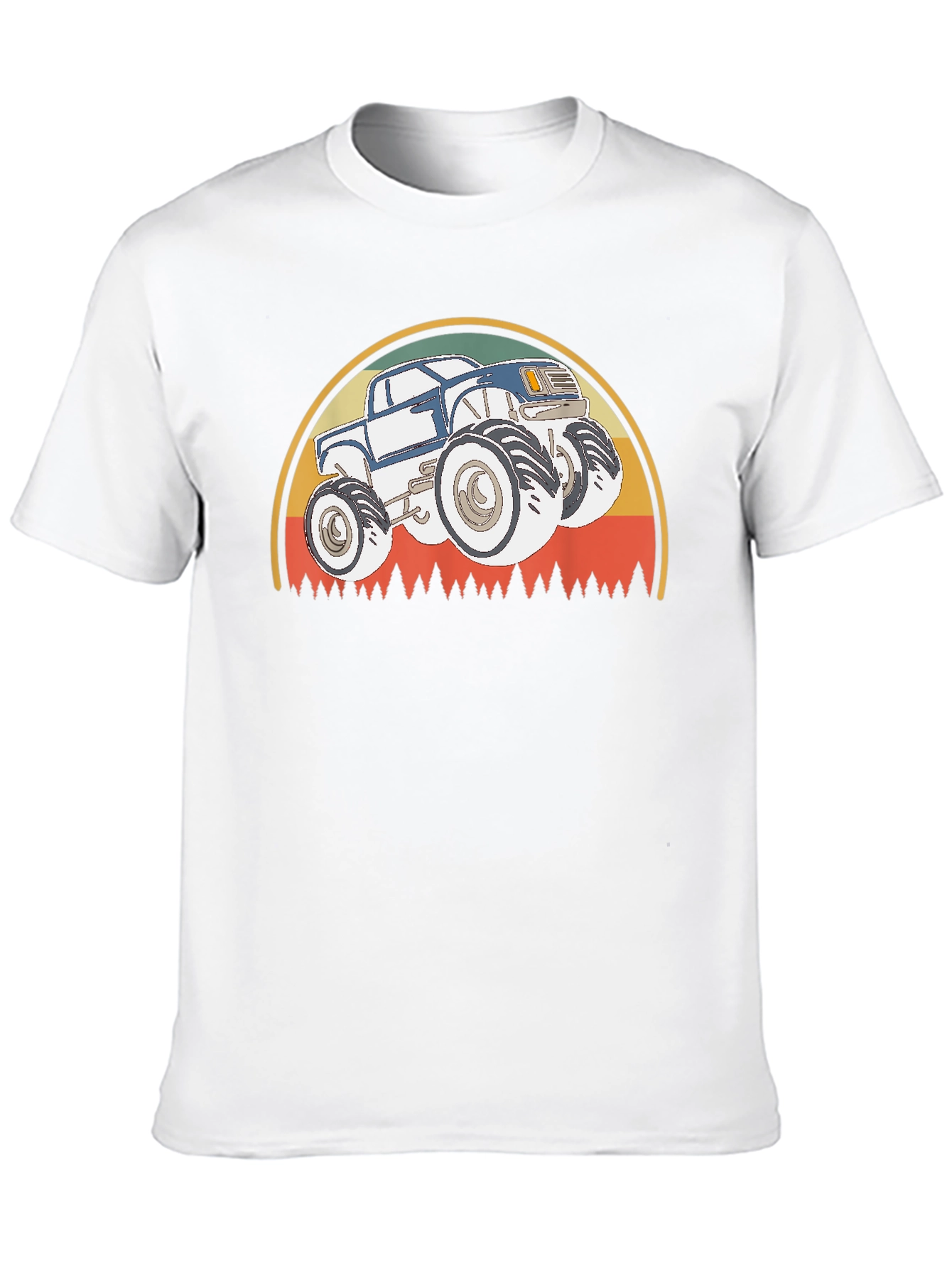Monster Truck T-Shirt - Retro Style Design