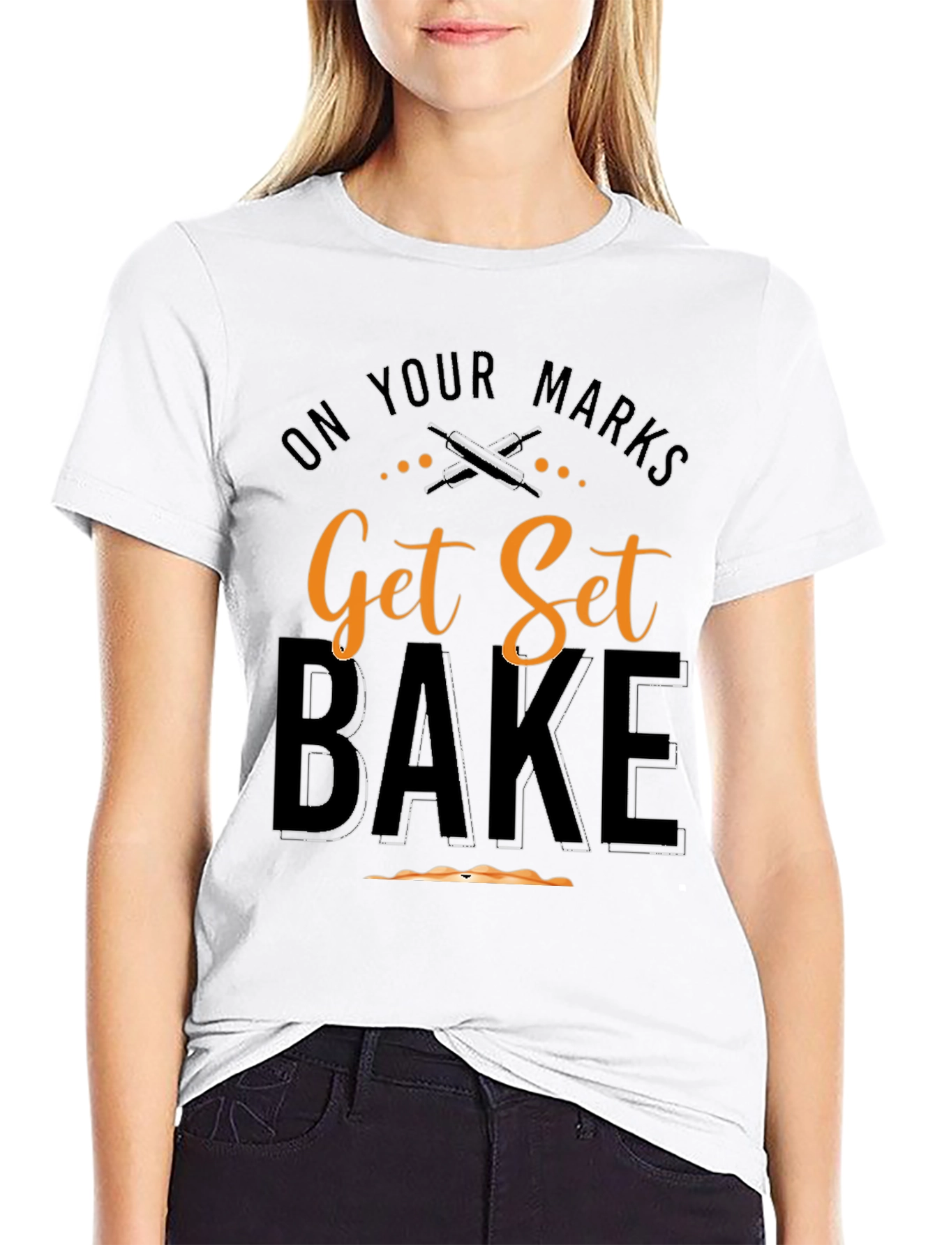 On Your Marks Get Set Bake T-Shirt