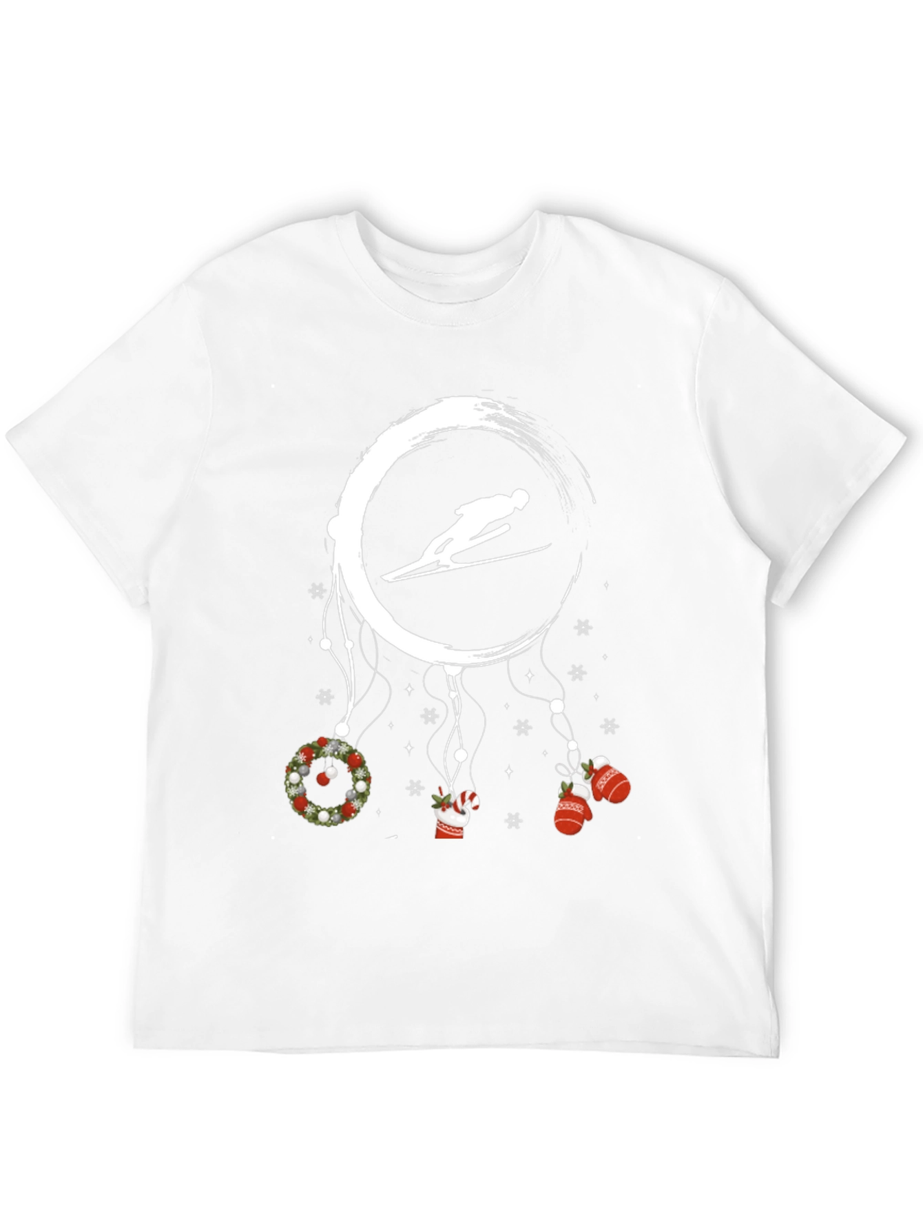 Ski Jumper Christmas T-Shirt