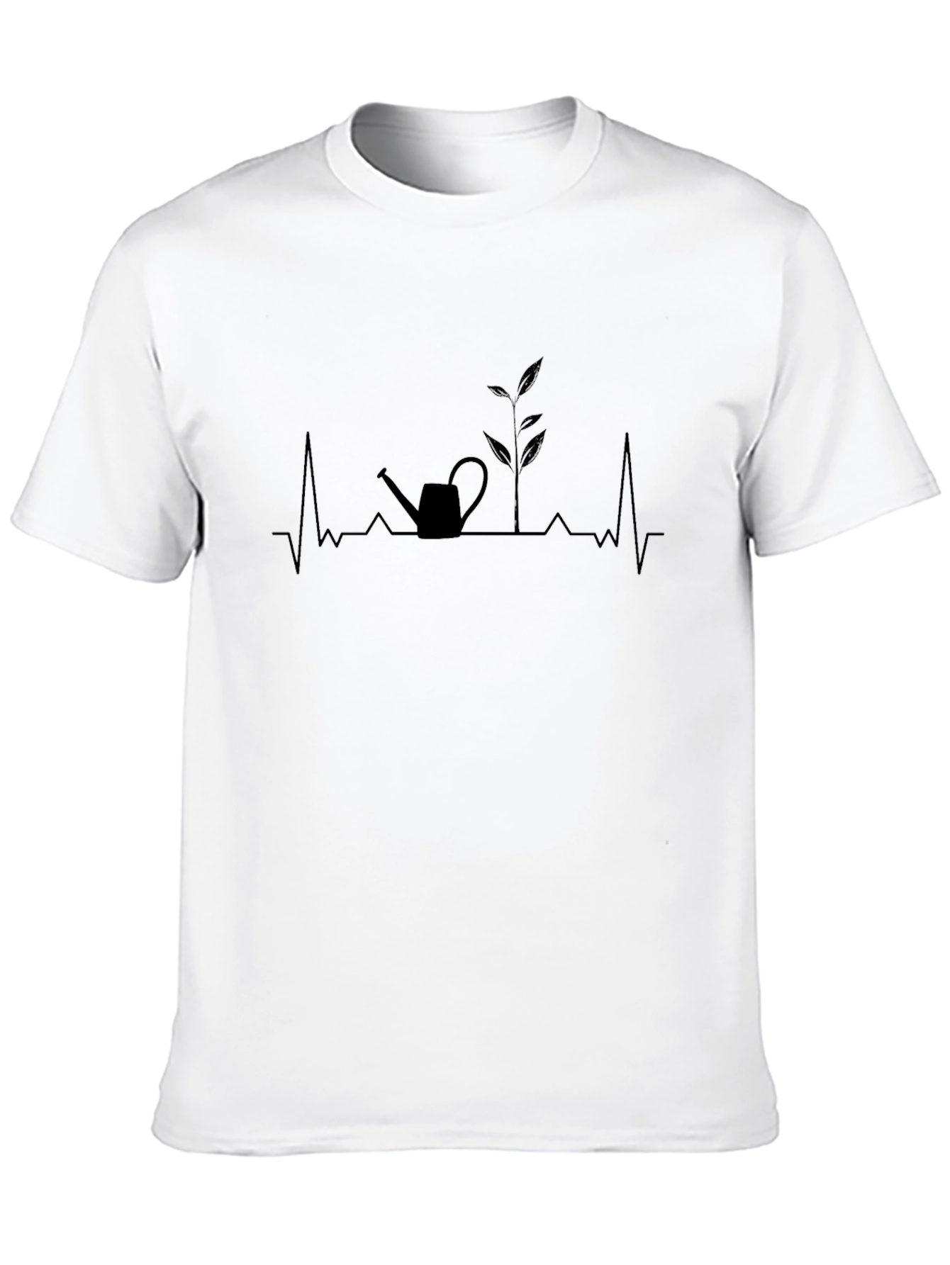 Gardener Heartbeat Black T-Shirt