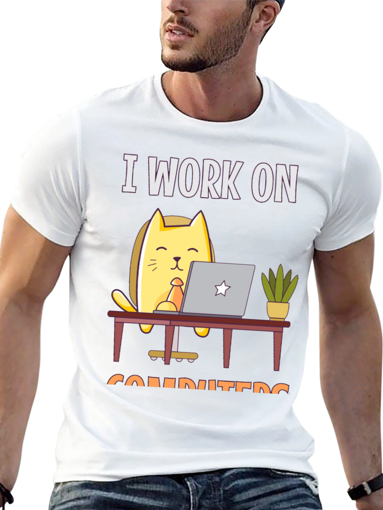 I Work On Computers T-Shirt