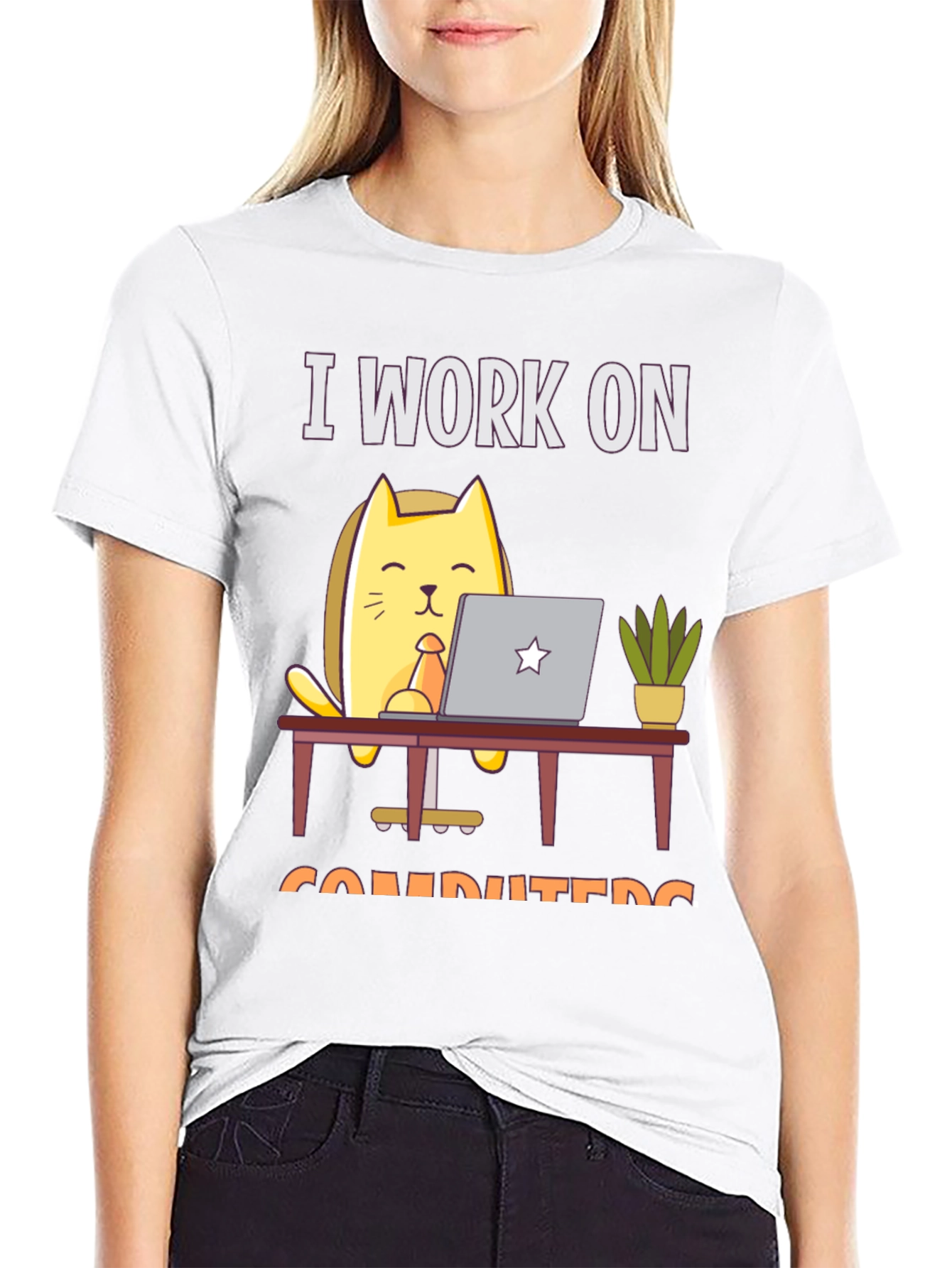 I Work On Computers T-Shirt