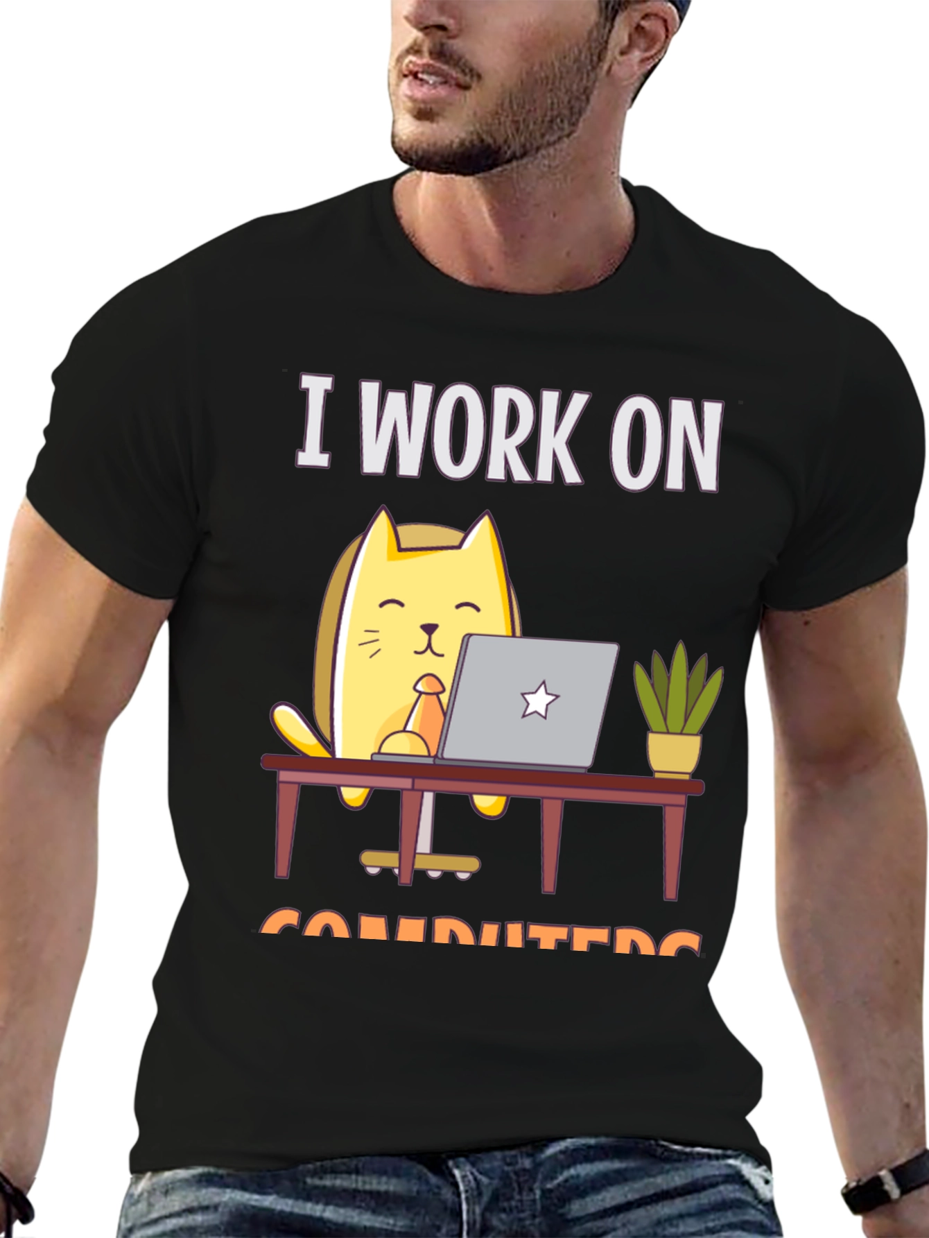 I Work On Computers T-Shirt