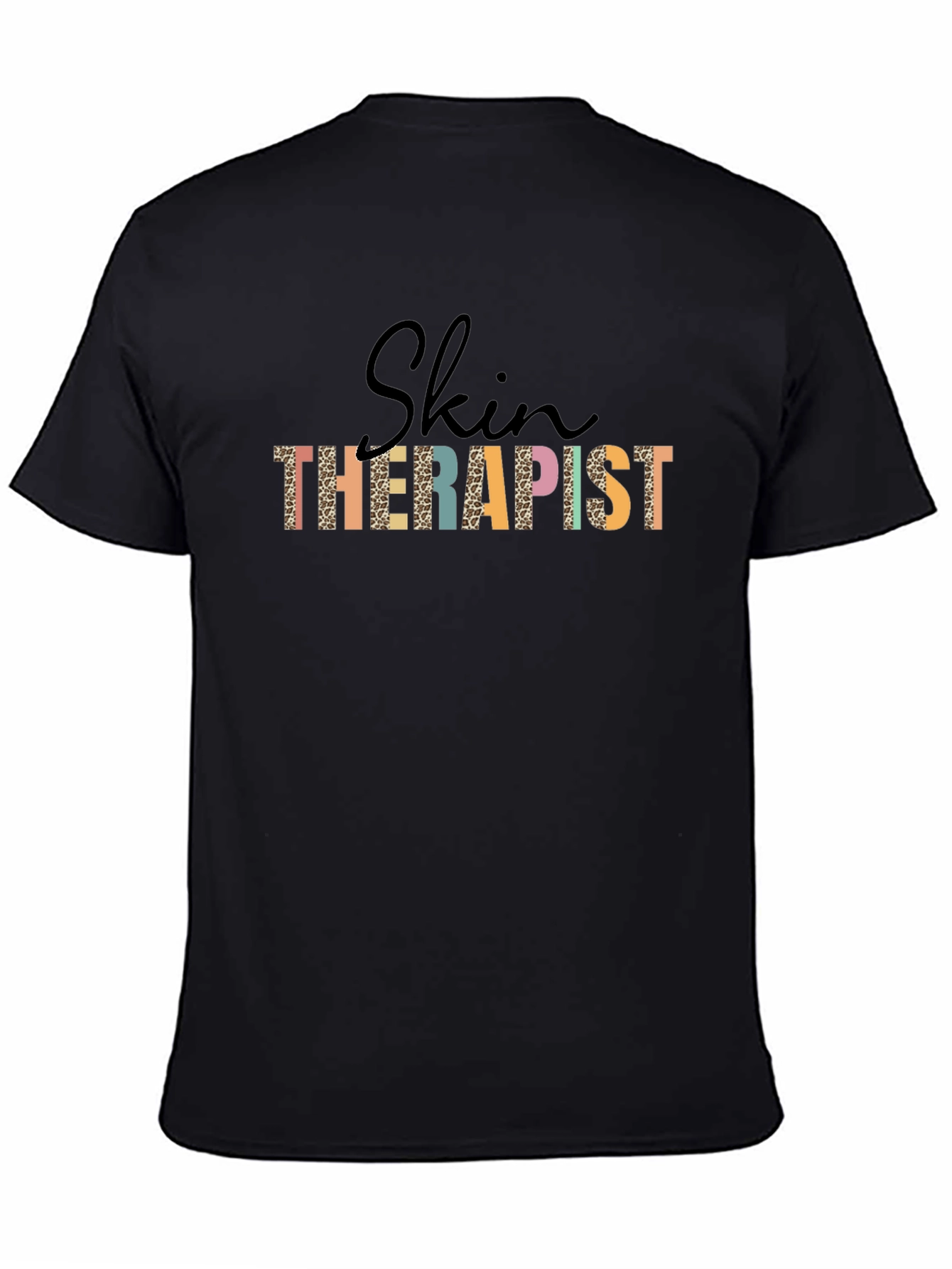 Skin Therapist T-Shirt Leopard Print