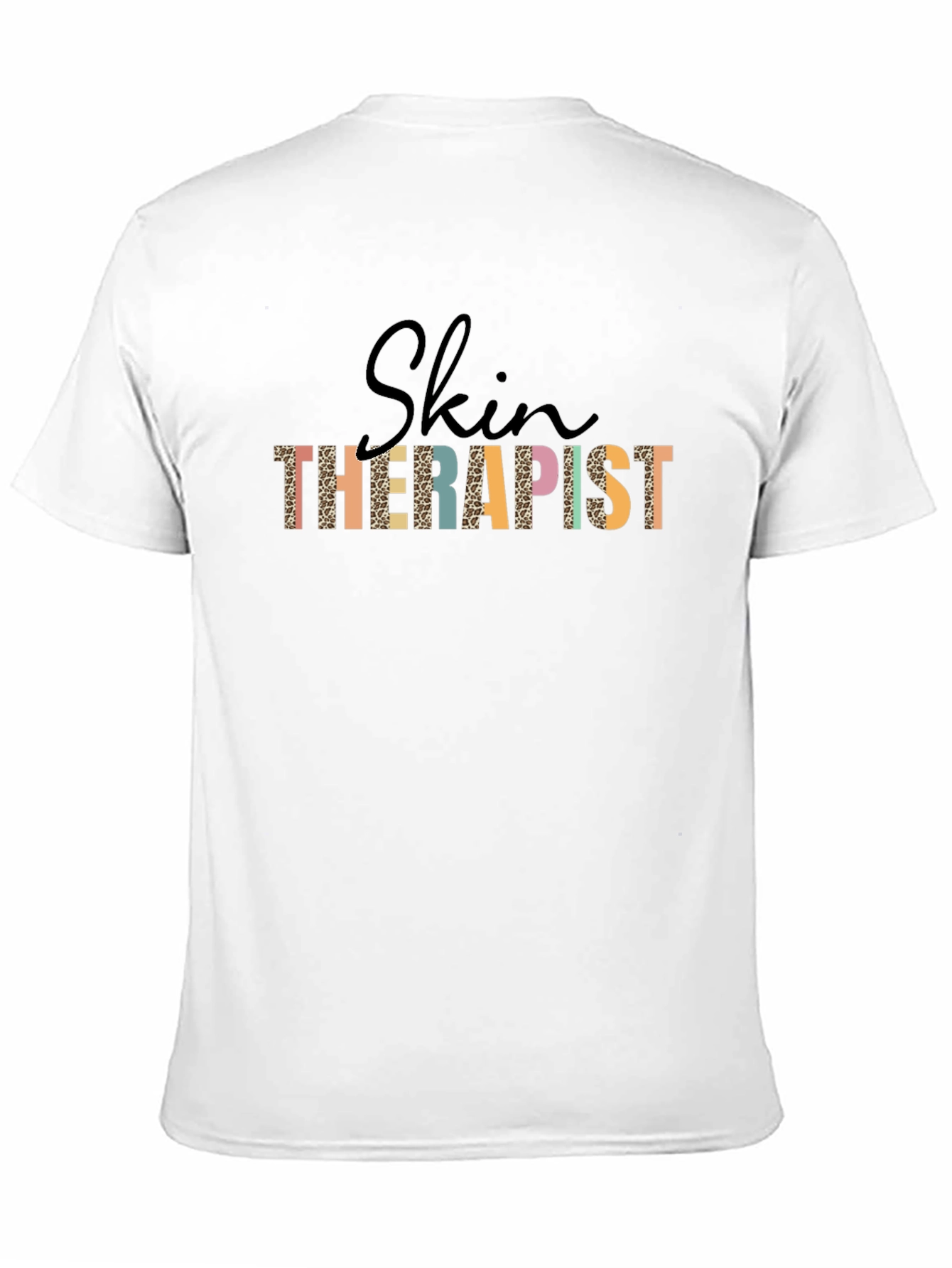 Skin Therapist T-Shirt Leopard Print