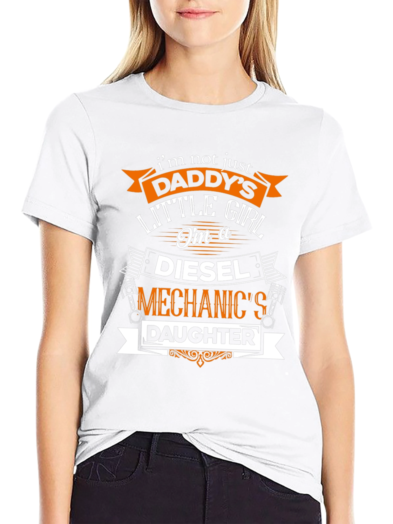 Diesel Mechanics Daughter T-Shirt