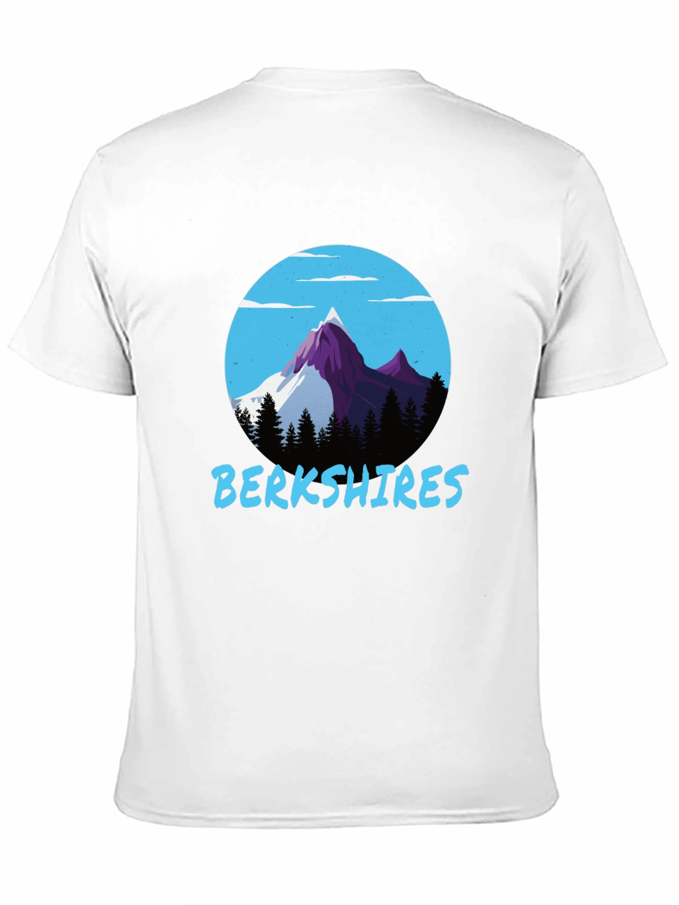 Berkshires Mountain T-Shirt - Black