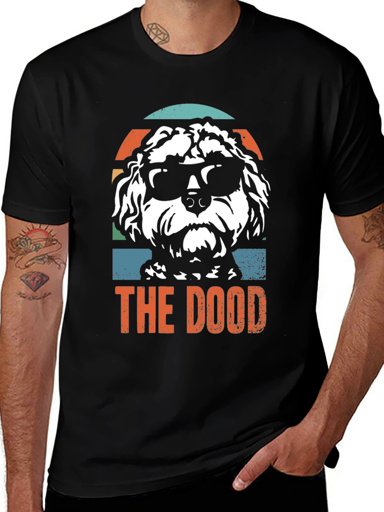 Cool Dog T-Shirt - The Dood Design