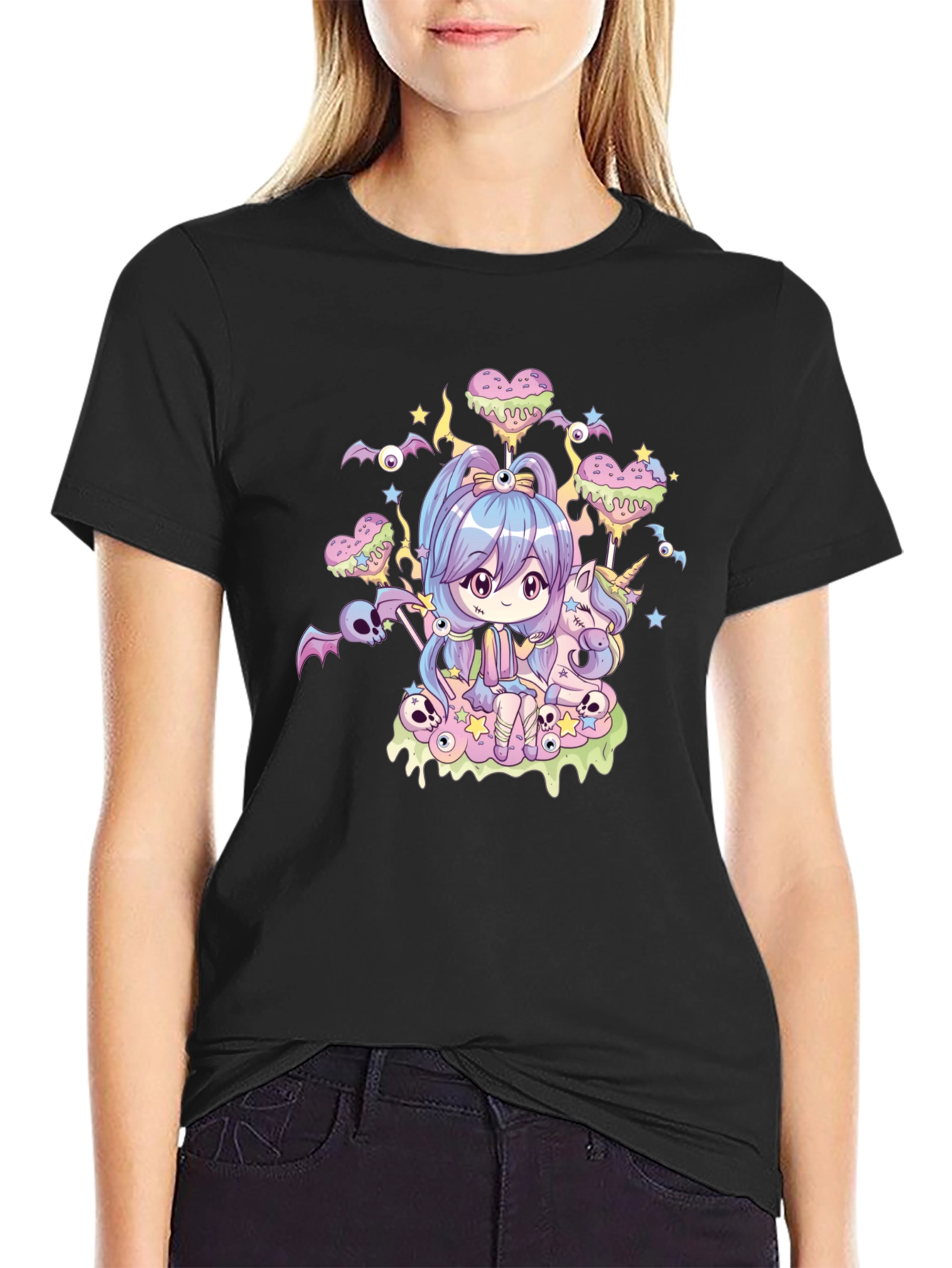 Gothic Pastel Kawaii T-Shirt