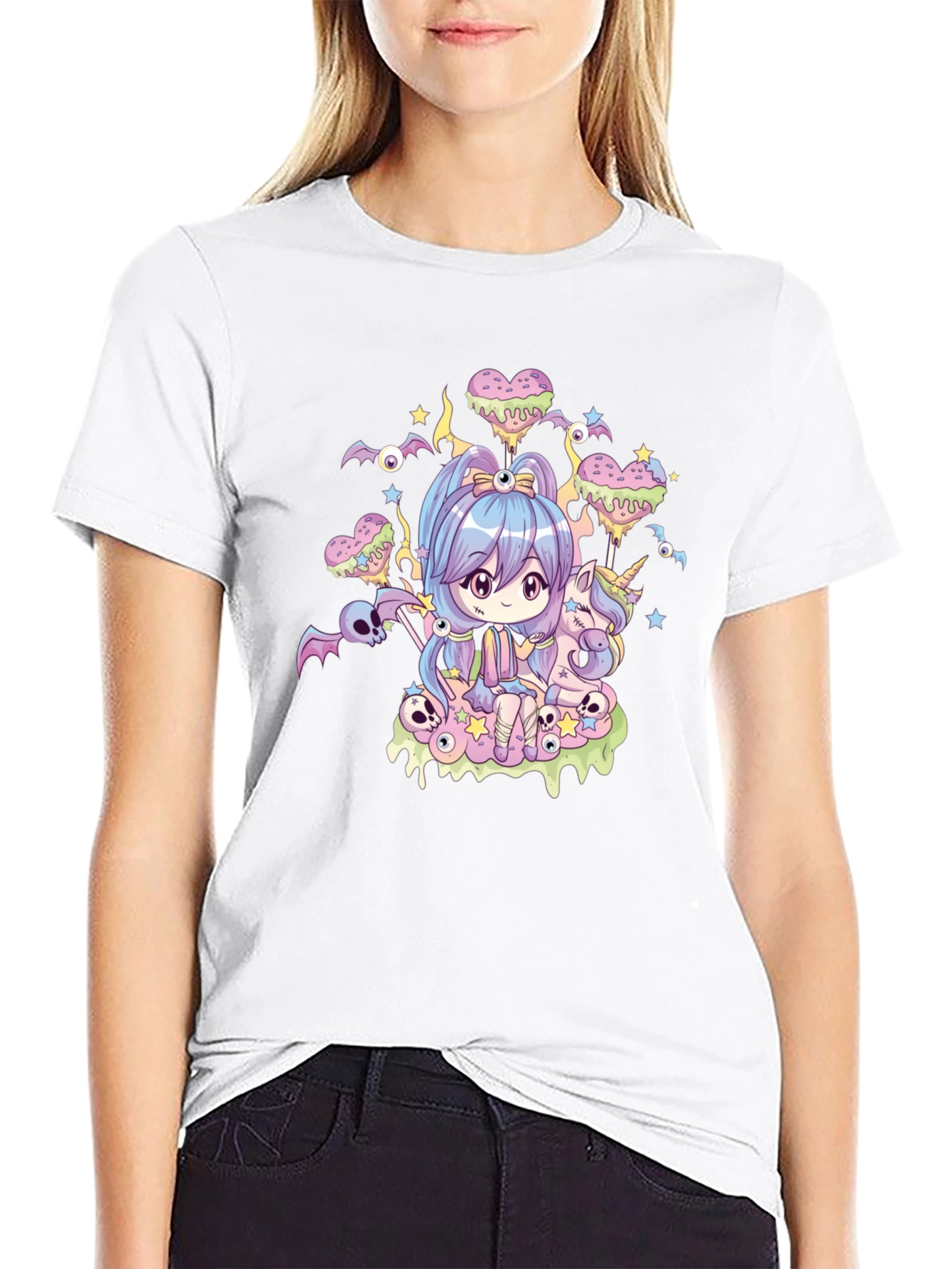 Gothic Pastel Kawaii T-Shirt