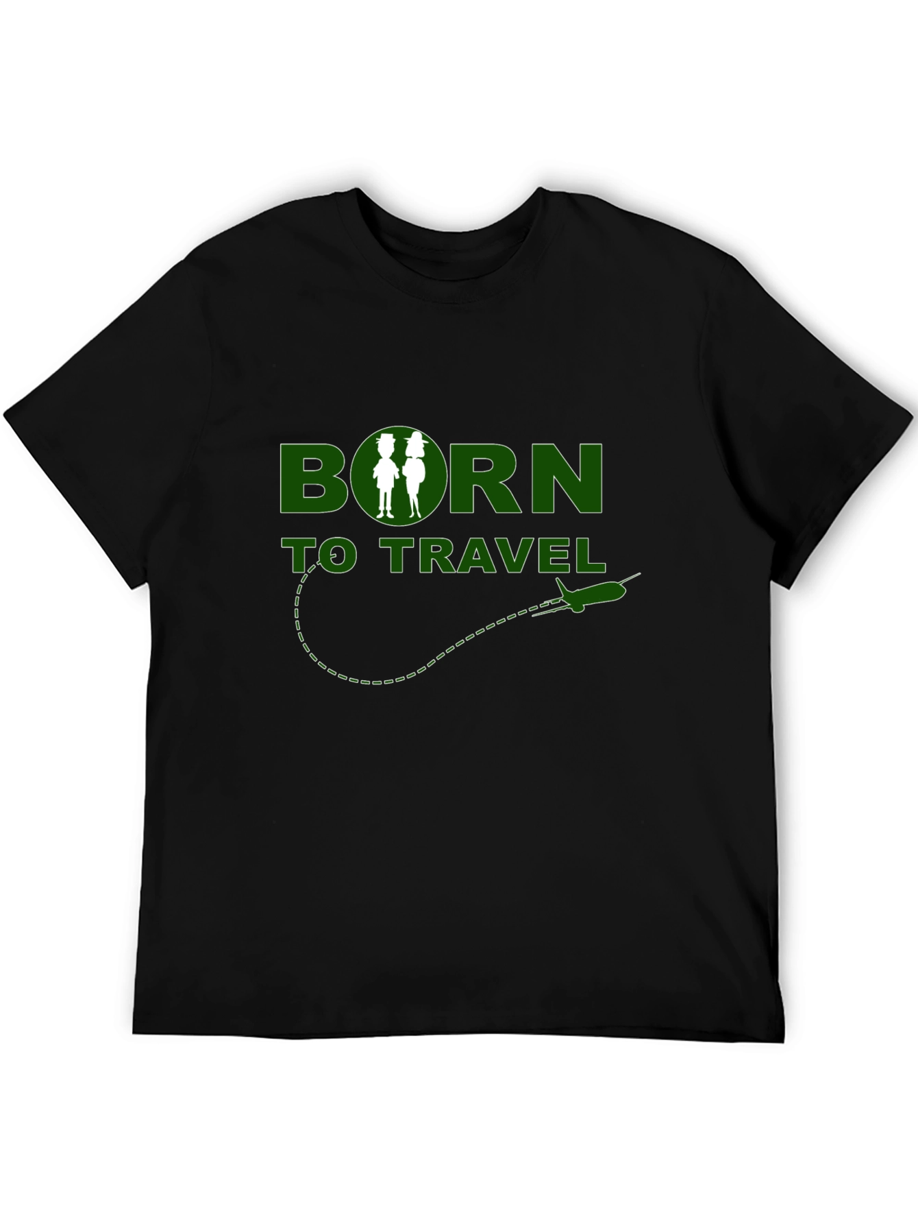 Born to Travel Graphic T-Shirt