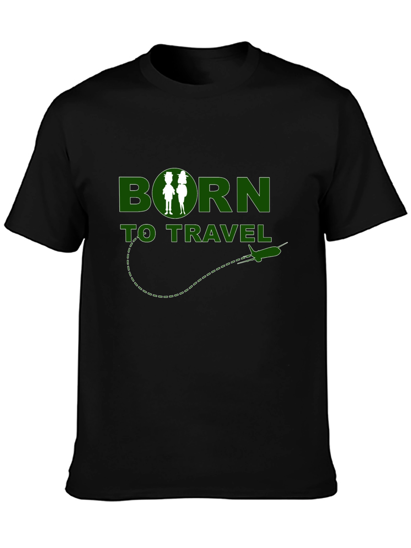Born to Travel Graphic T-Shirt