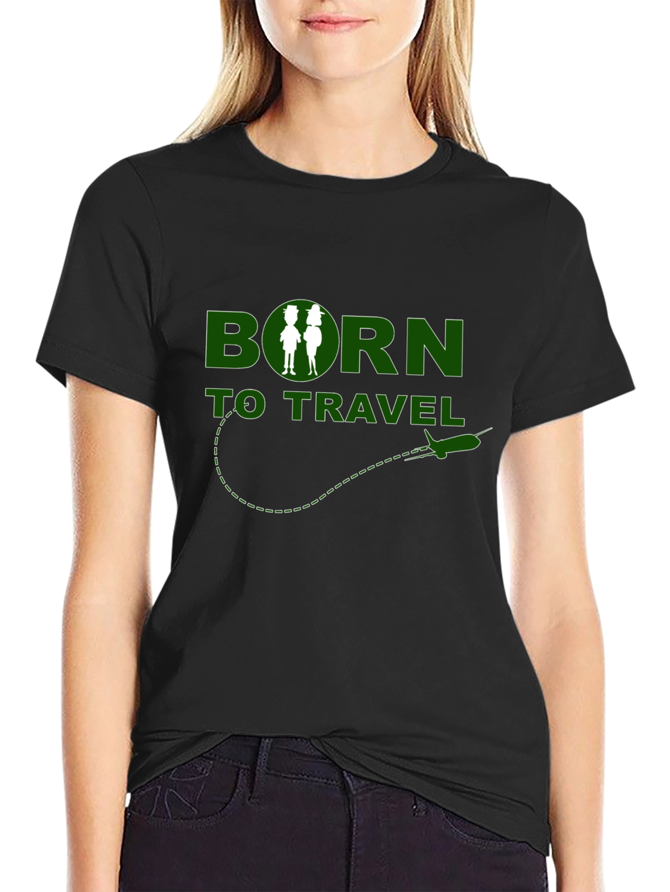 Born to Travel Graphic T-Shirt