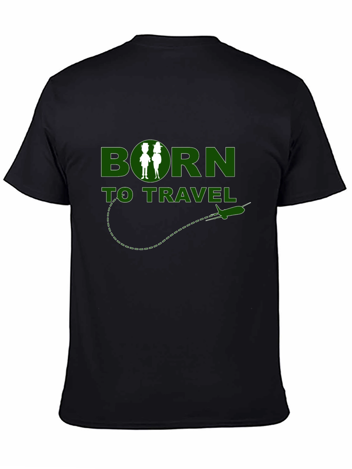 Born to Travel Graphic T-Shirt