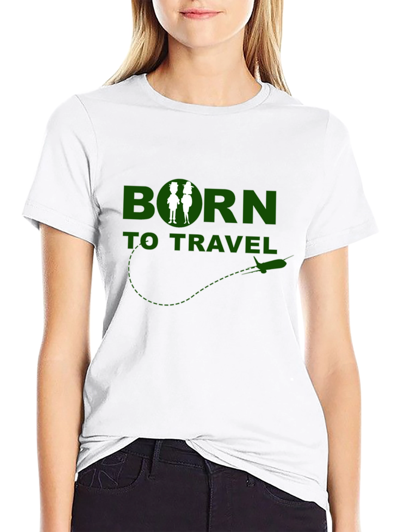 Born to Travel Graphic T-Shirt