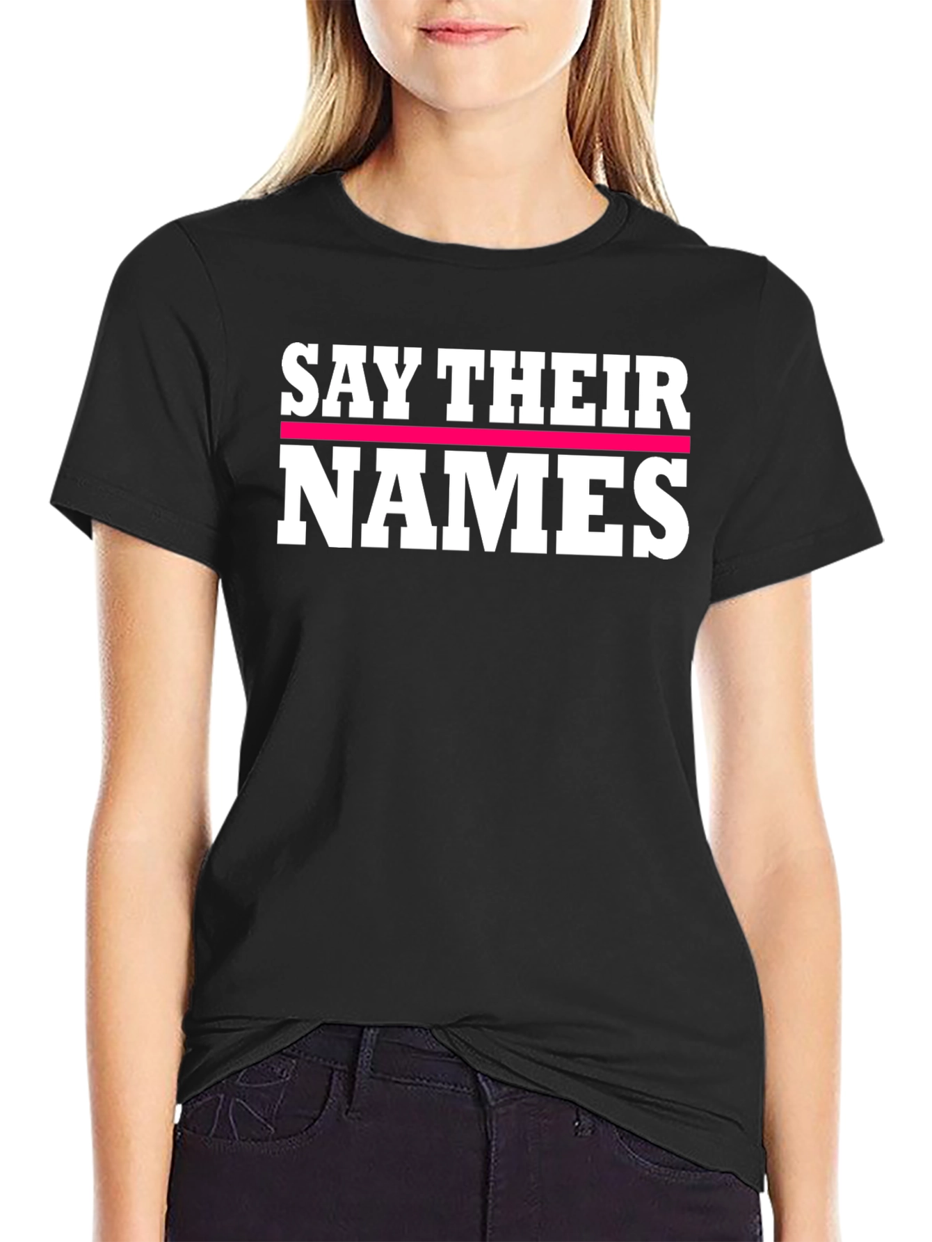 Say Their Names T-Shirt - Black