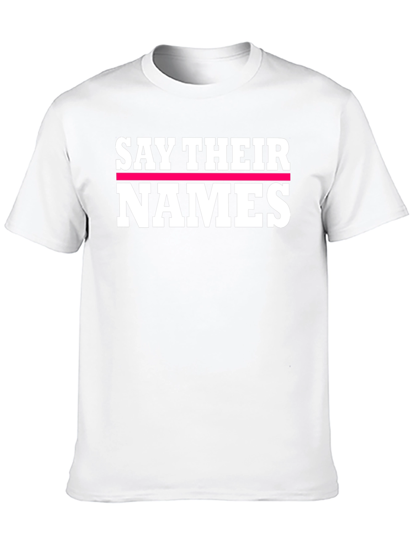 Say Their Names T-Shirt - Black