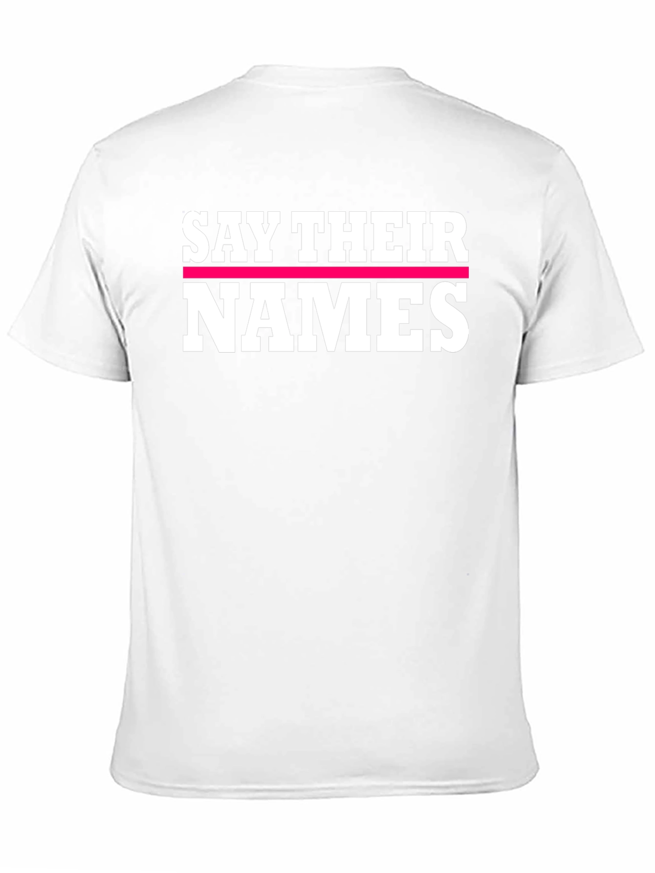 Say Their Names T-Shirt - Black